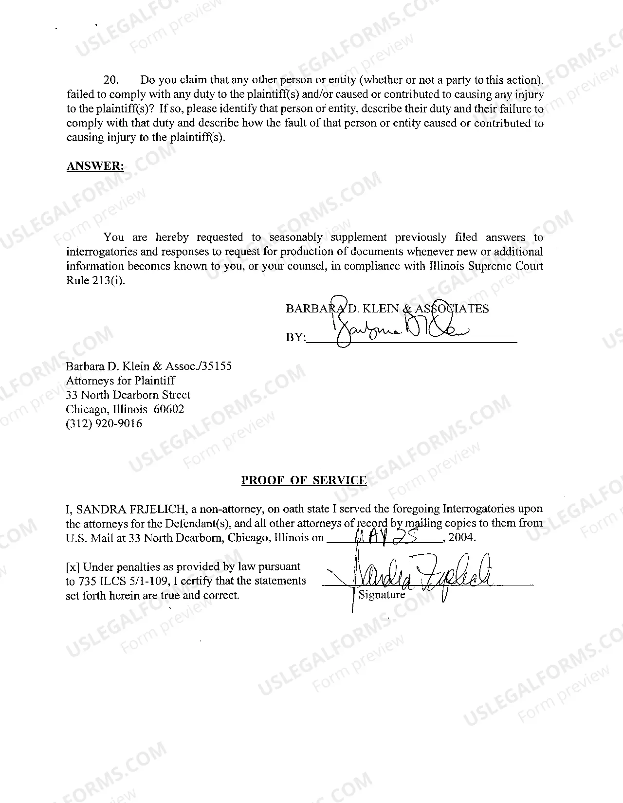 Preview A21 Interrogatories to Defendant Hospital