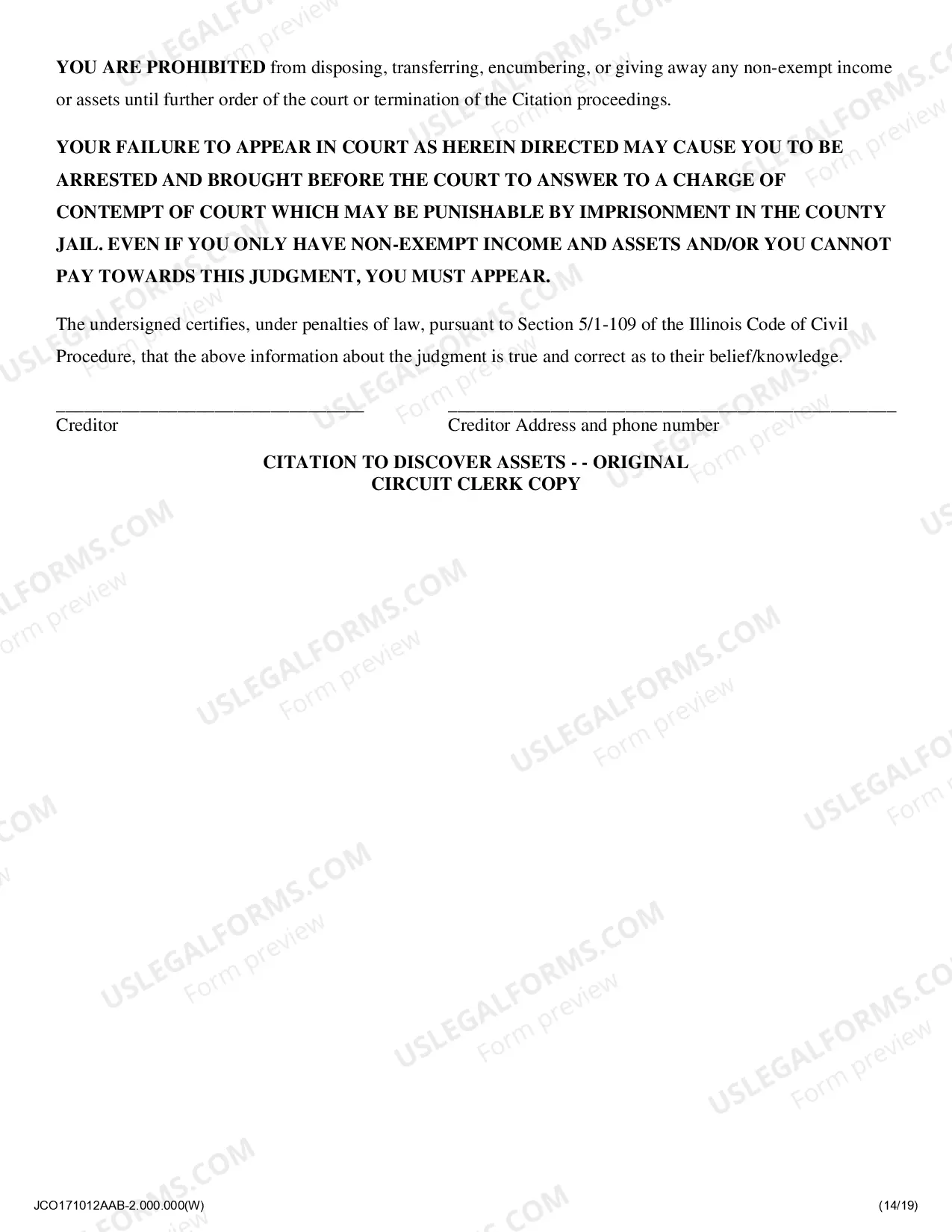 Preview Citation To Discover assets
