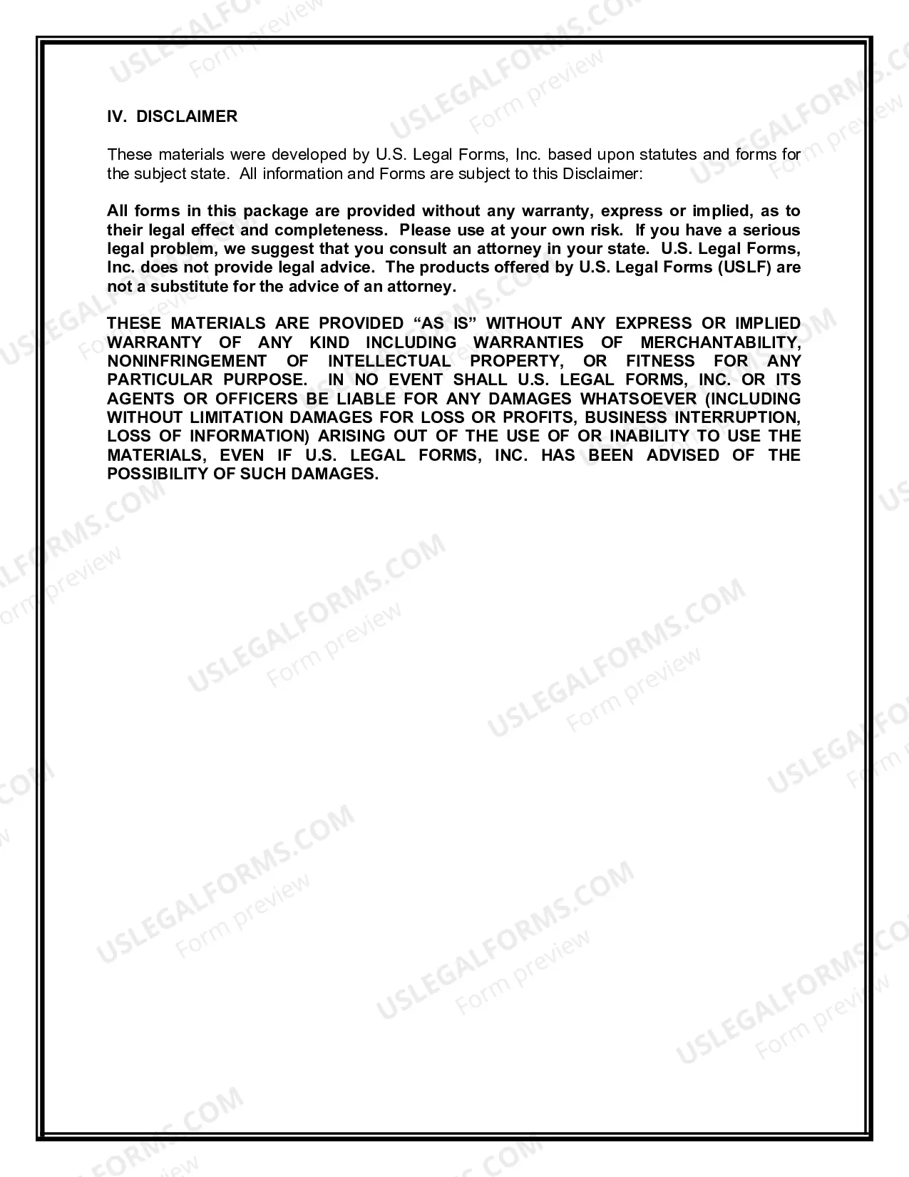 Preview Illinois Young Adult Power of Attorney Package