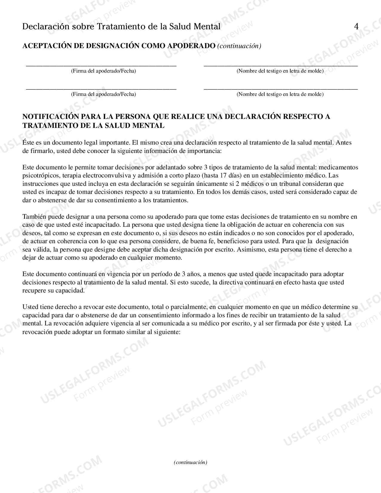 Preview Declaracion sobre Tratamiento de la Salud Mental