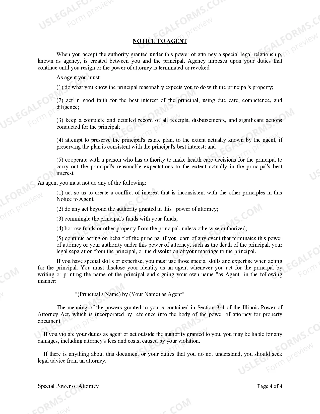 Preview Special or Limited Power of Attorney for Real Estate Sales Transaction By Seller