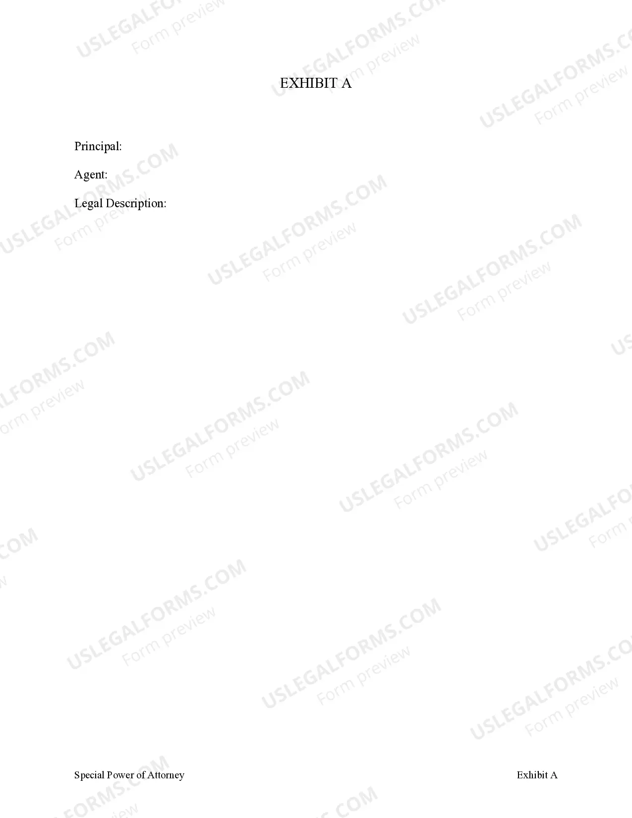 Preview Special or Limited Power of Attorney for Real Estate Sales Transaction By Seller