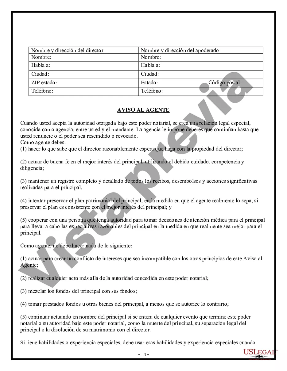 Preview Poder Notarial Limitado para Transacciones de Acciones y Poderes Corporativos