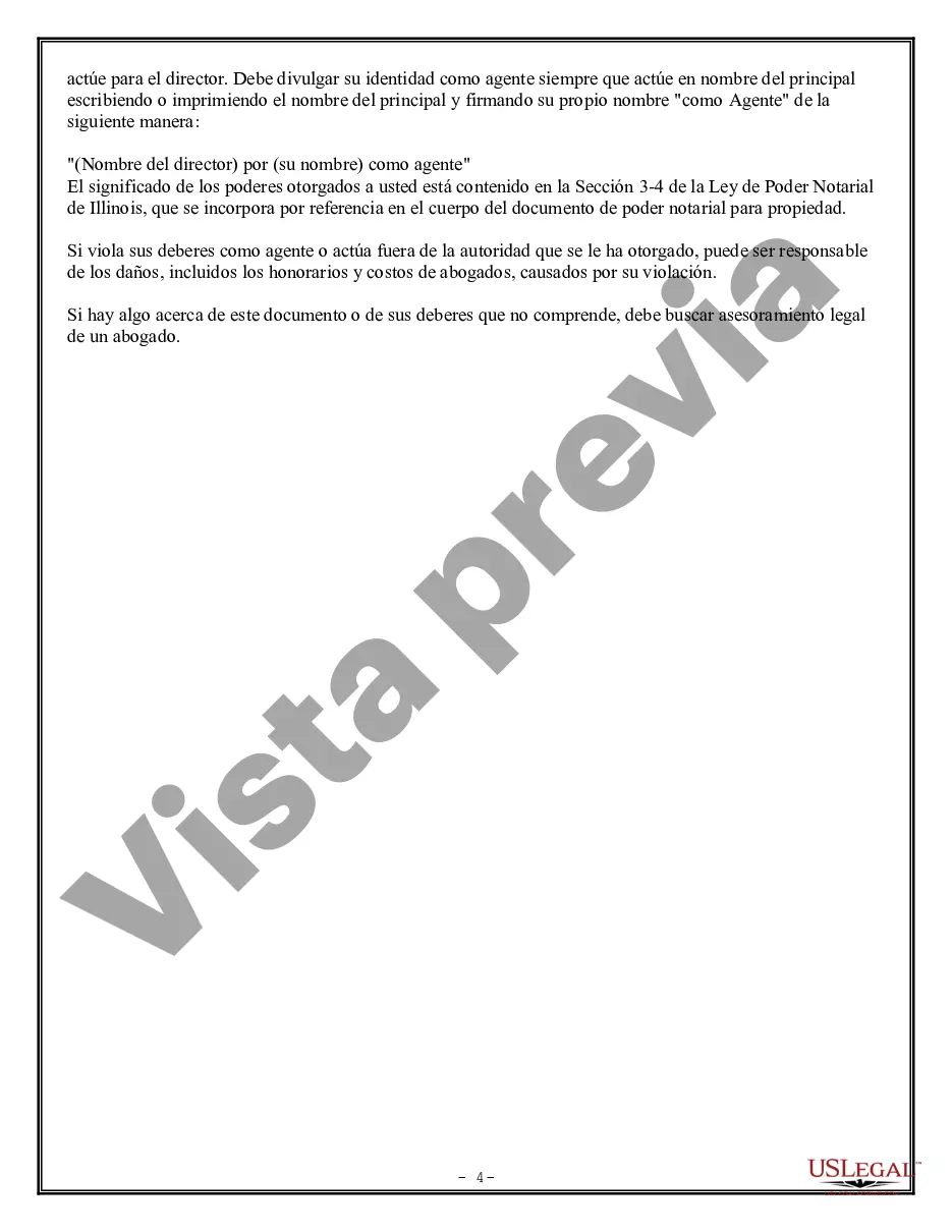 Preview Poder Notarial Limitado para Transacciones de Acciones y Poderes Corporativos