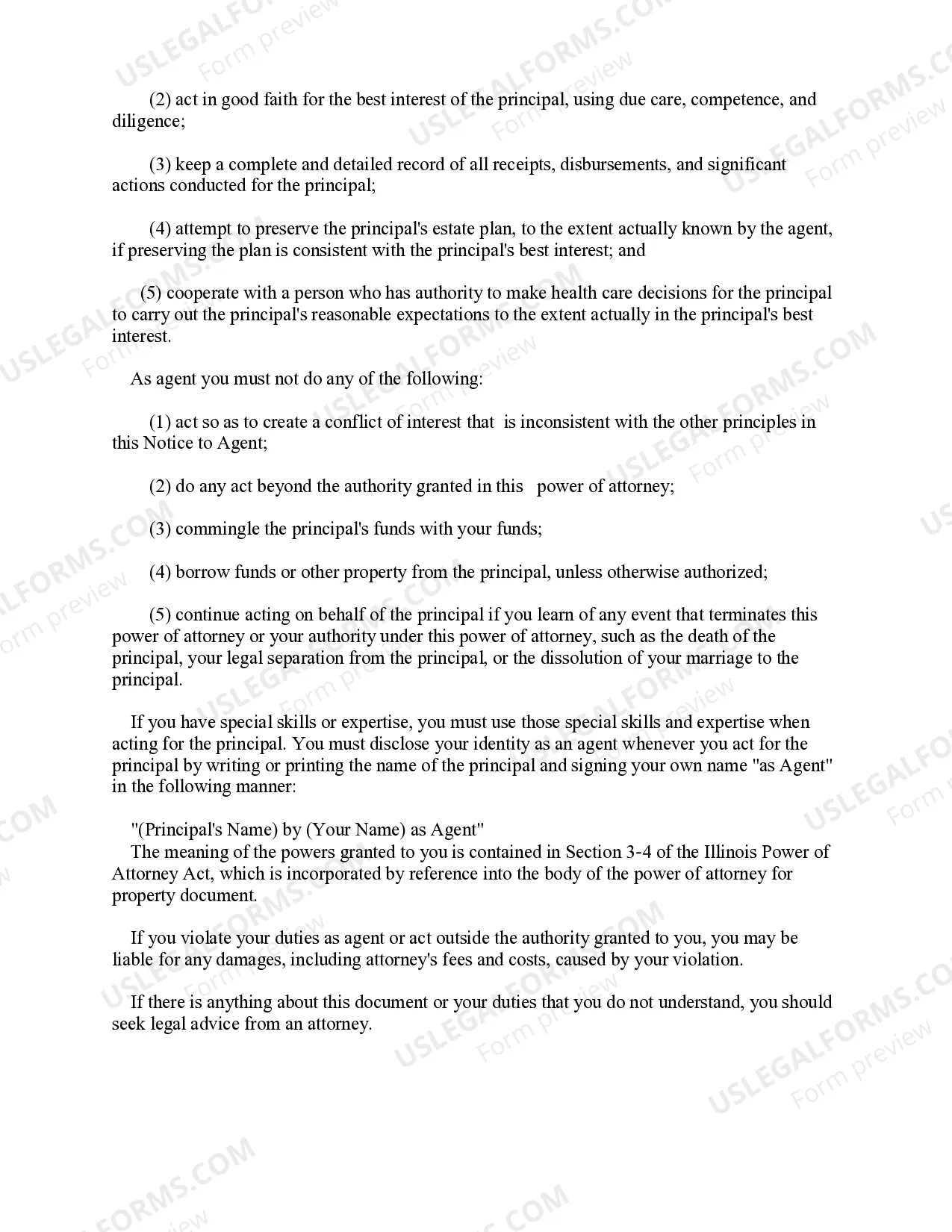 Preview Special Durable Power of Attorney for Bank Account Matters