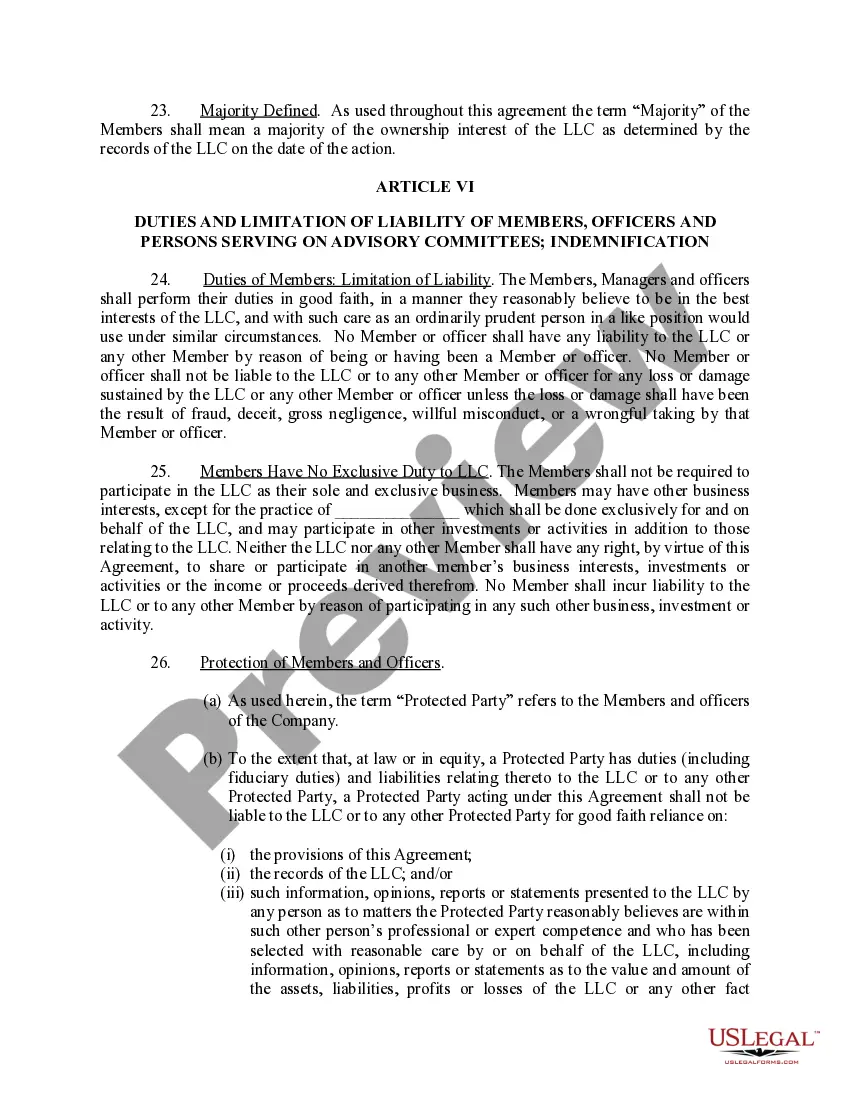 Get Sample Operating Agreement for Professional Limited Liability Company PLLC Preview Sample Operating Agreement for Professional Limited Liability Company PLLC