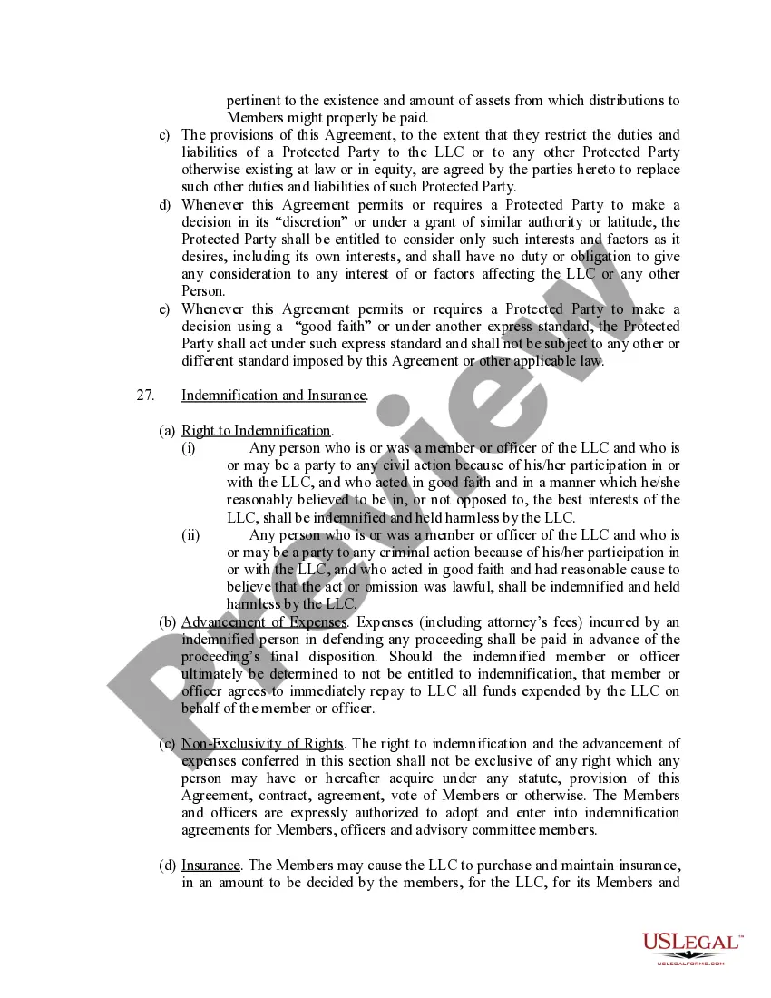 Get Sample Operating Agreement for Professional Limited Liability Company PLLC Preview Sample Operating Agreement for Professional Limited Liability Company PLLC