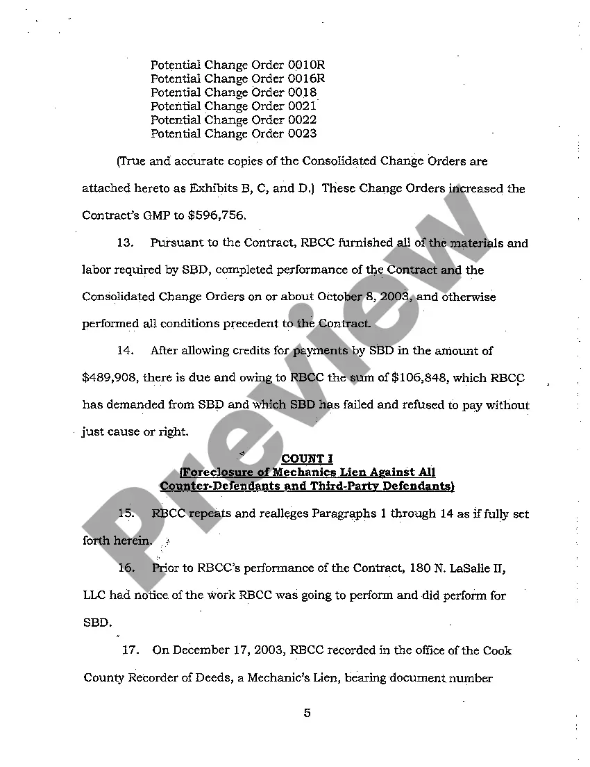Preview A01 Notice Of Motion To Substitute Parties, Motion to Dismiss and Defendant's Counterclaim and Third Party Complaint