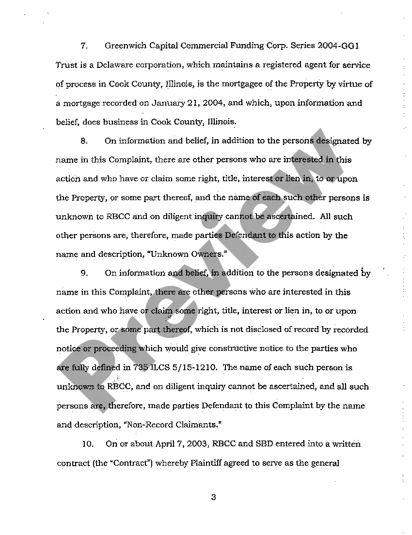 Preview A01 Notice Of Motion To Substitute Parties, Motion to Dismiss and Defendant's Counterclaim and Third Party Complaint
