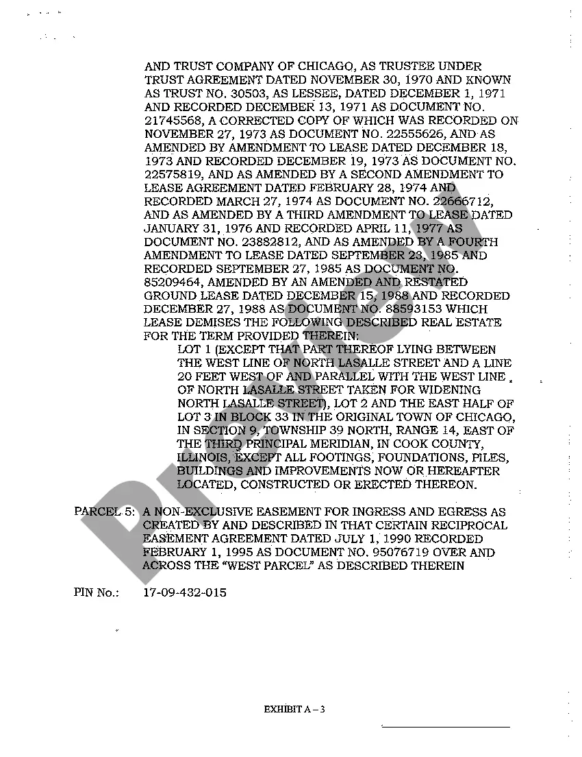 Preview A03 Notice Of Foreclosure - Lis Pendens