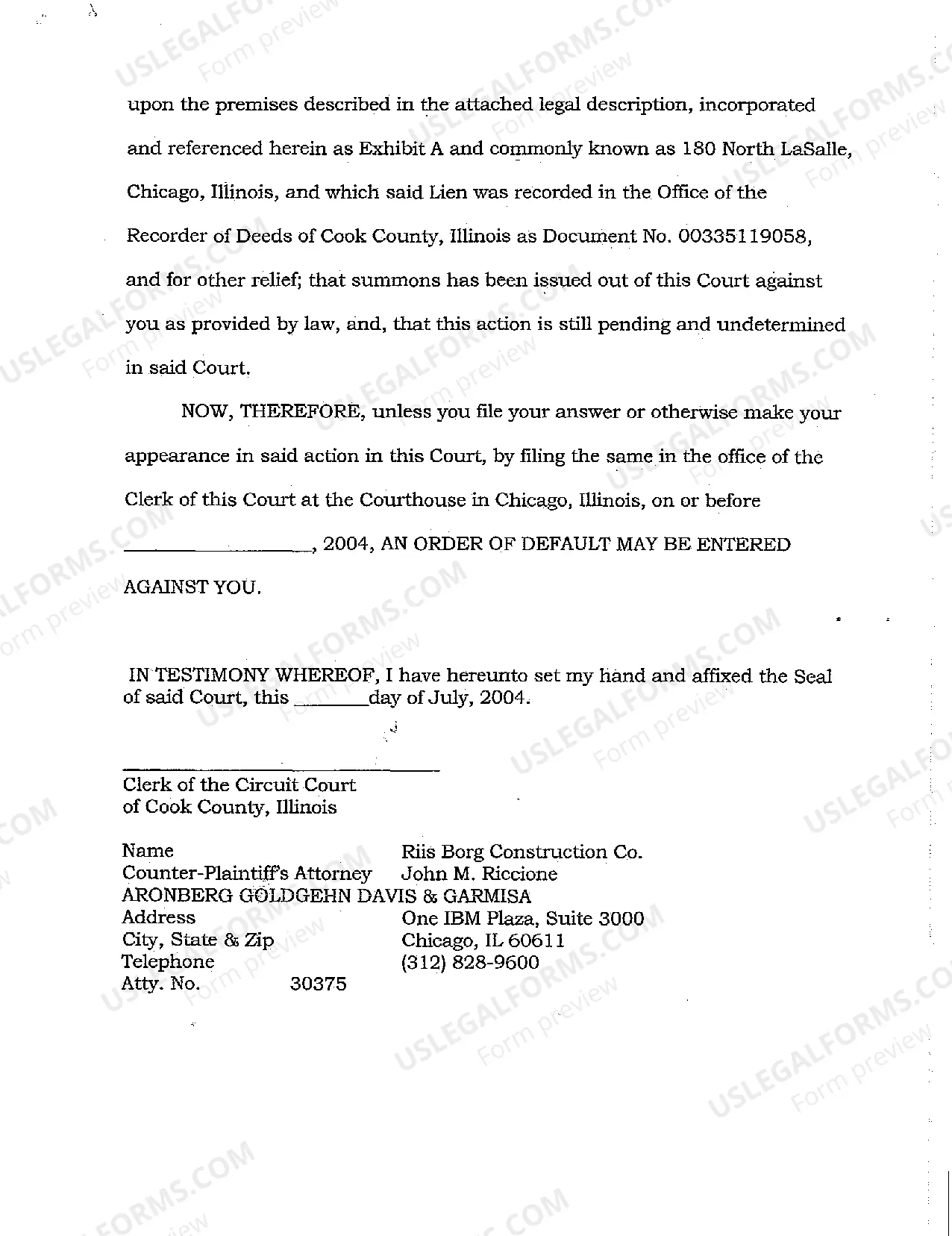 Preview A04 Publication Notice