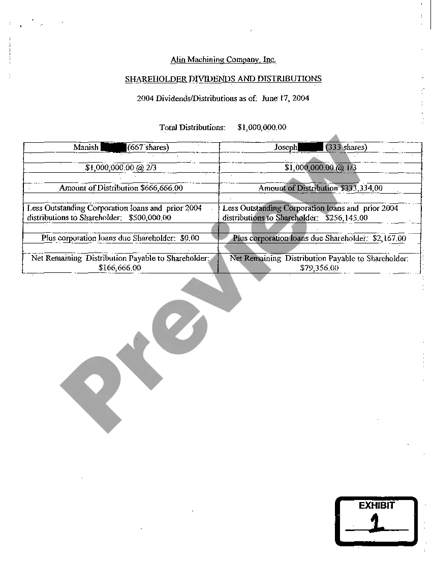 Get Motion for Immediate Payment of Declared Dividend Preview Motion for Immediate Payment of Declared Dividend