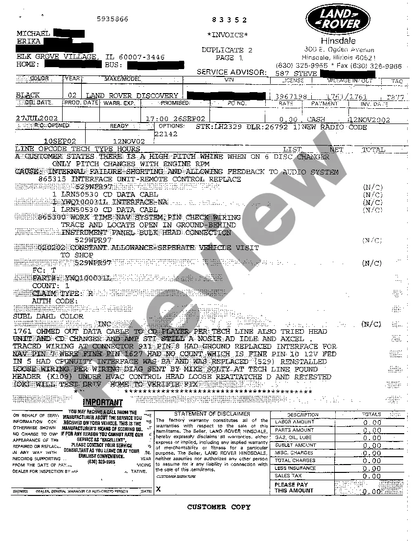 Preview A04 Exhibit C Copies of Service Invoices