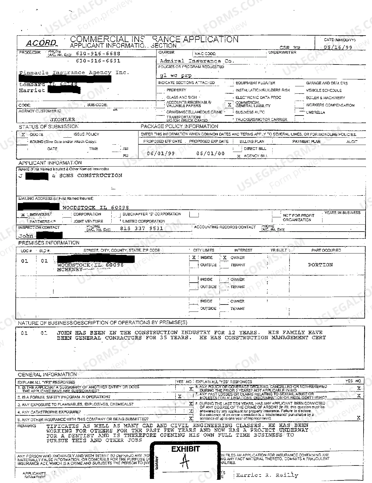 Preview First Amended Complaint At Law by Insurance Broker for Repayment of Advanced Premium Paid