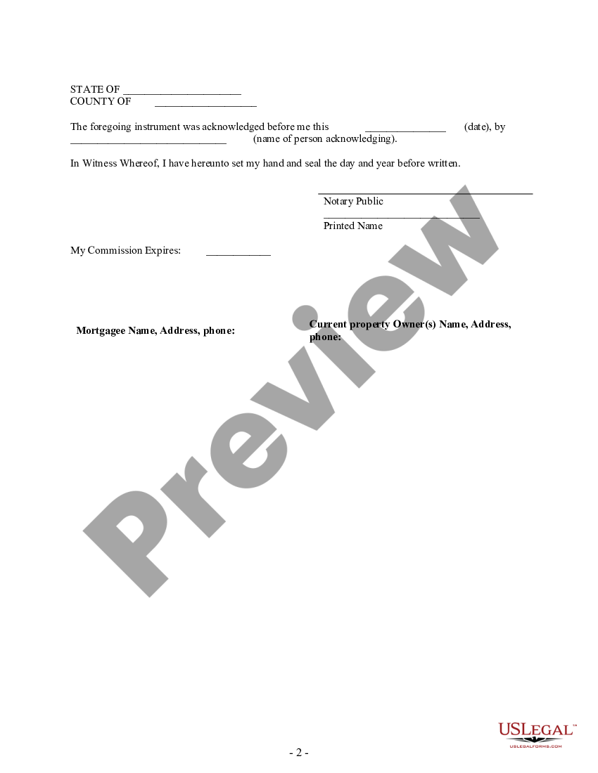 illinois-satisfaction-release-of-mortgage-form-illinois-us-legal-forms