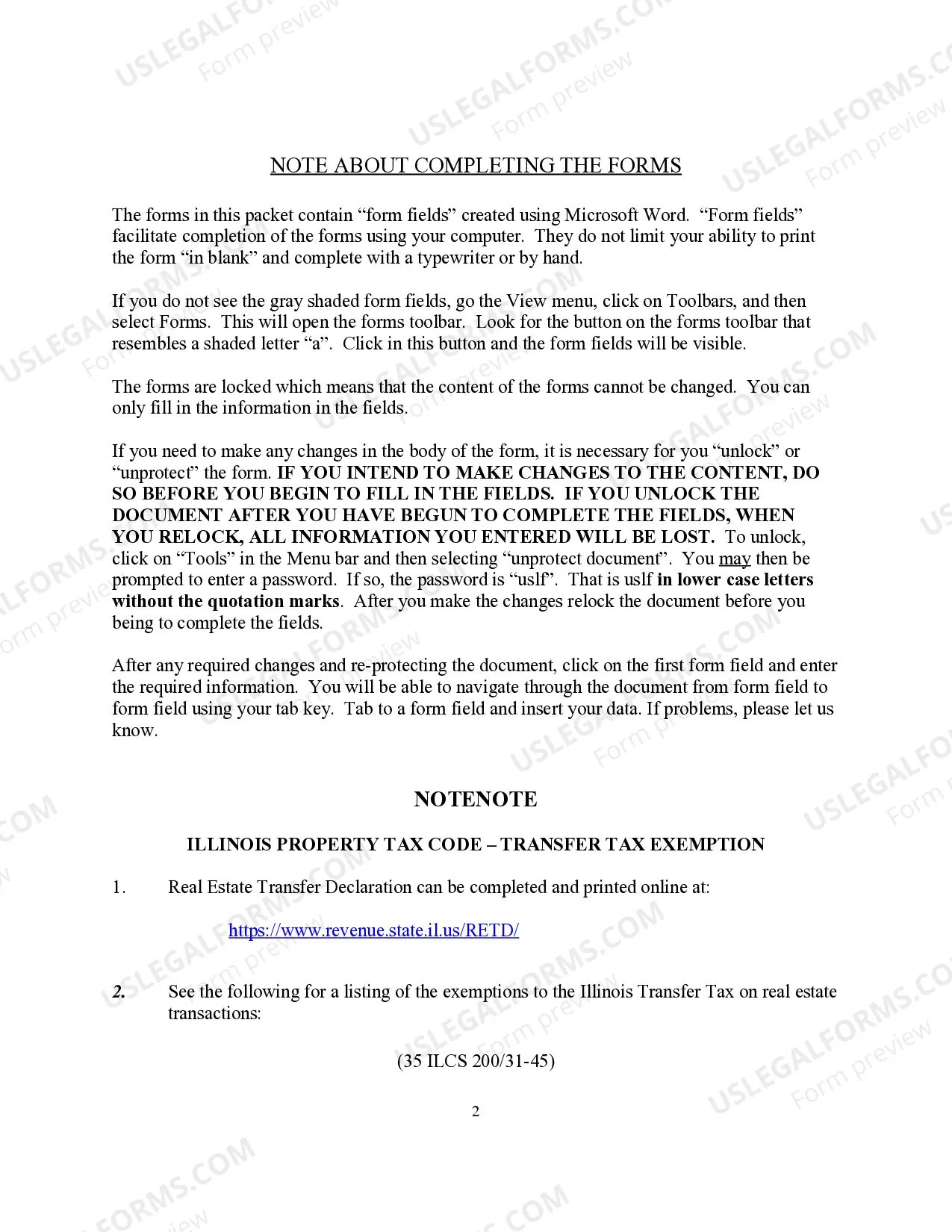 Preview Warranty Deed for Parents to Child with Reservation of Life Estate