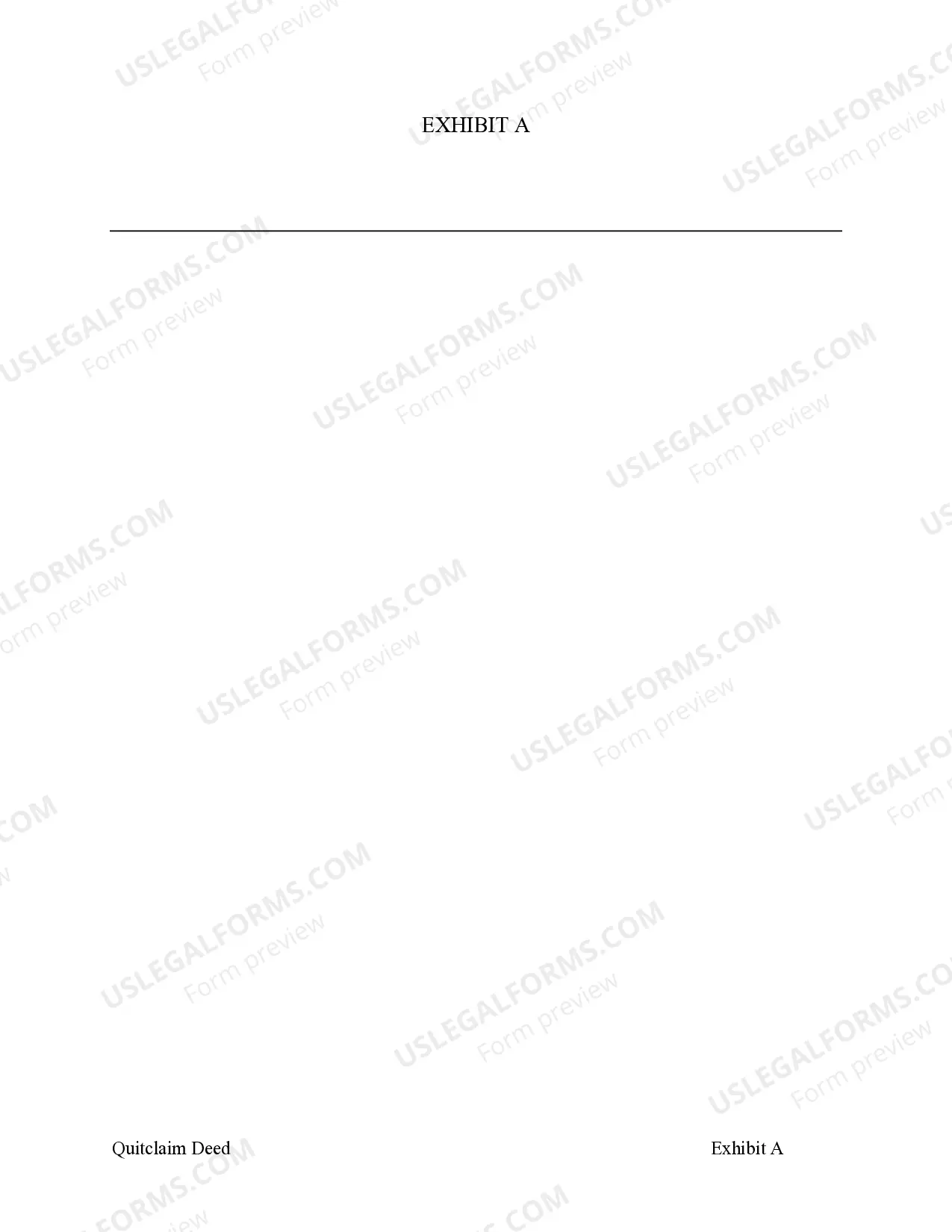 Preview Quitclaim Deed from Husband and Wife to Husband and Wife