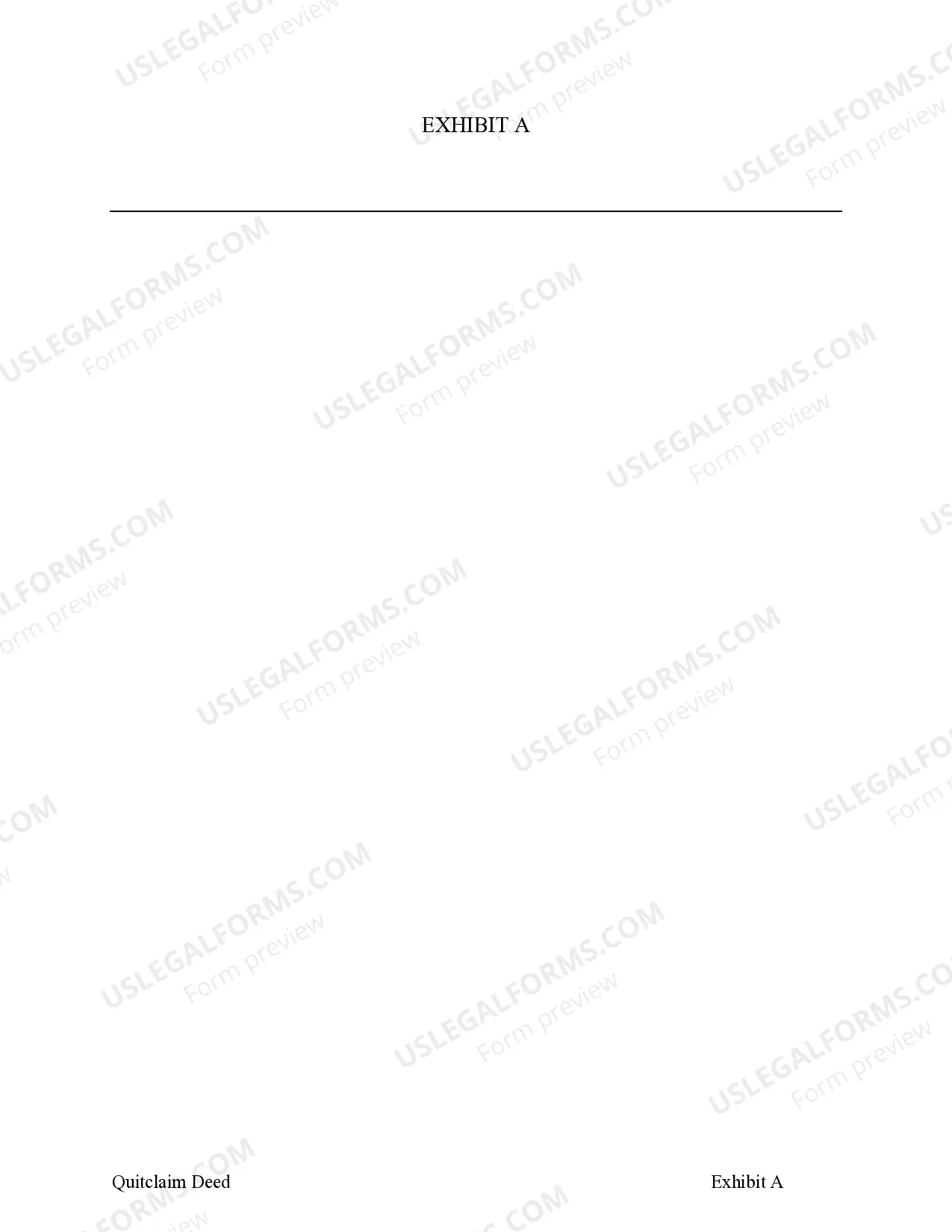 Preview Quitclaim Deed from Husband and Wife to Trust