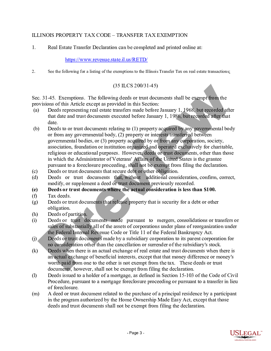page 2 Warranty Deed from Trust to Individual preview