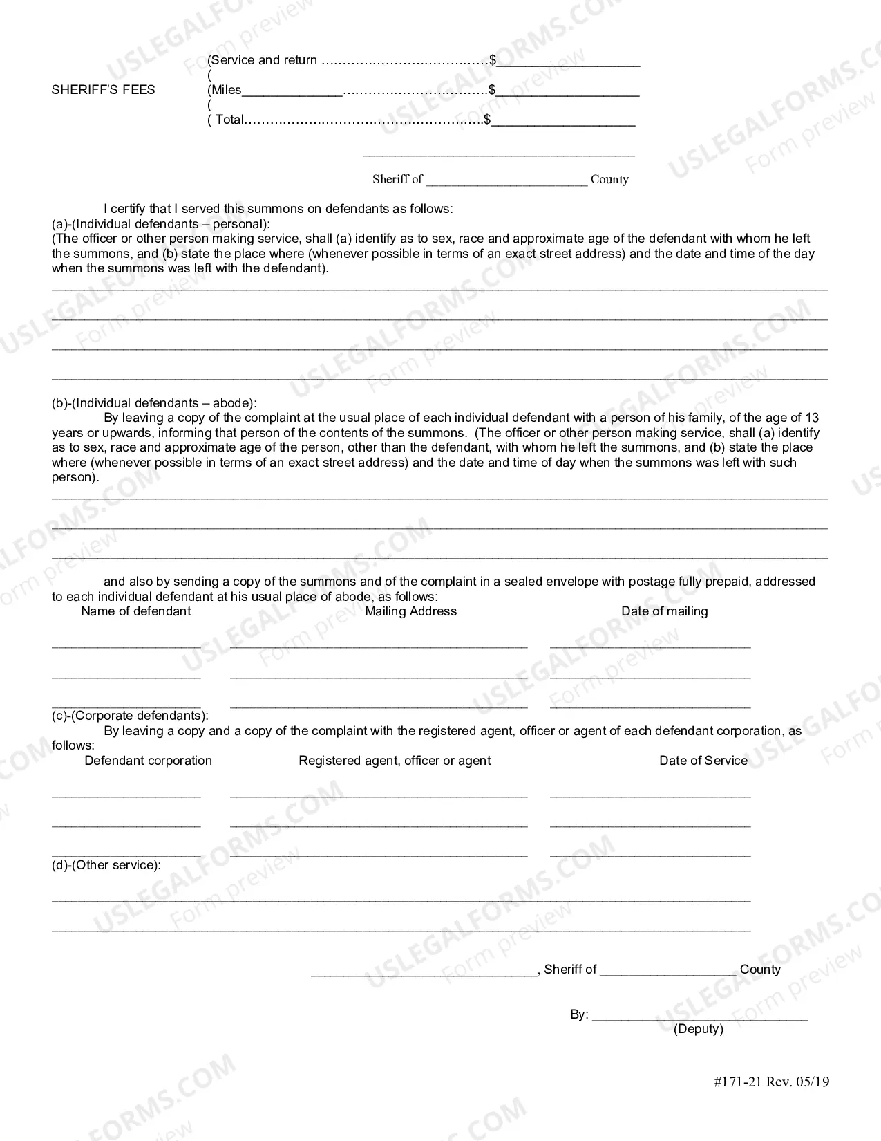 Preview Summons To Confirm Conditional Judgment