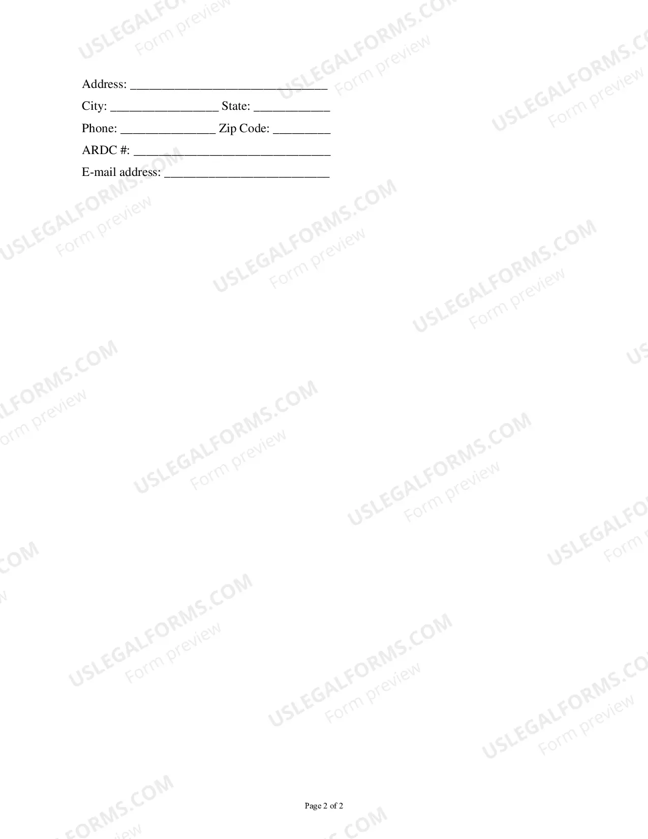 Preview Summons