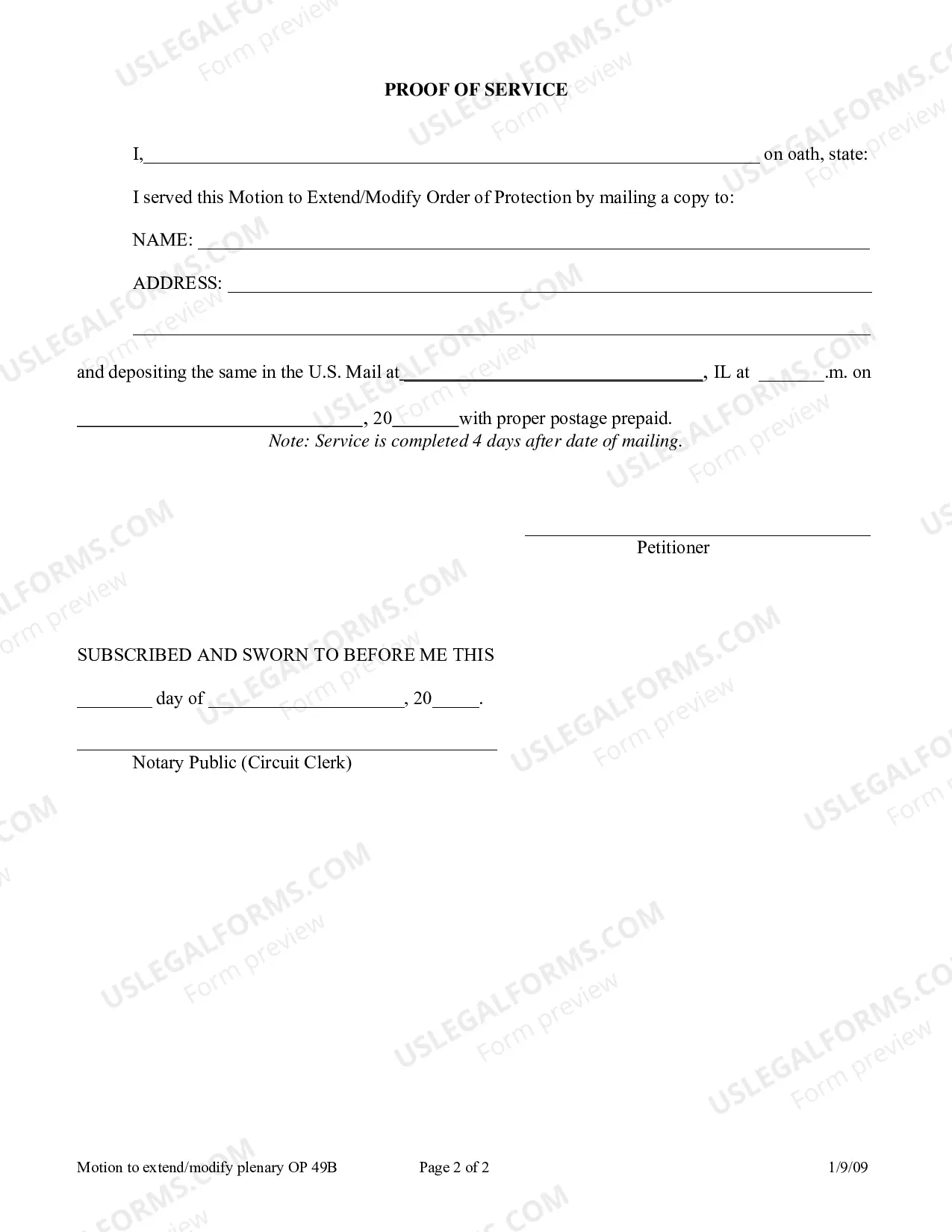 Preview Motion to Extend/Modify Plenary OP