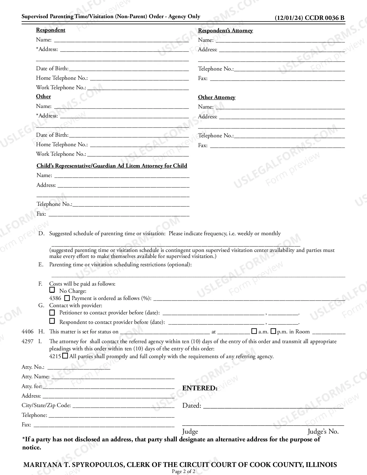 Preview Supervised Visitation-agency Only