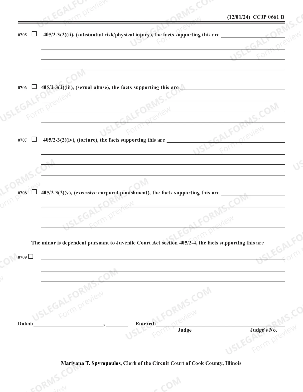 Preview Motion For Leave To amend Petition For adjudication of Wardship