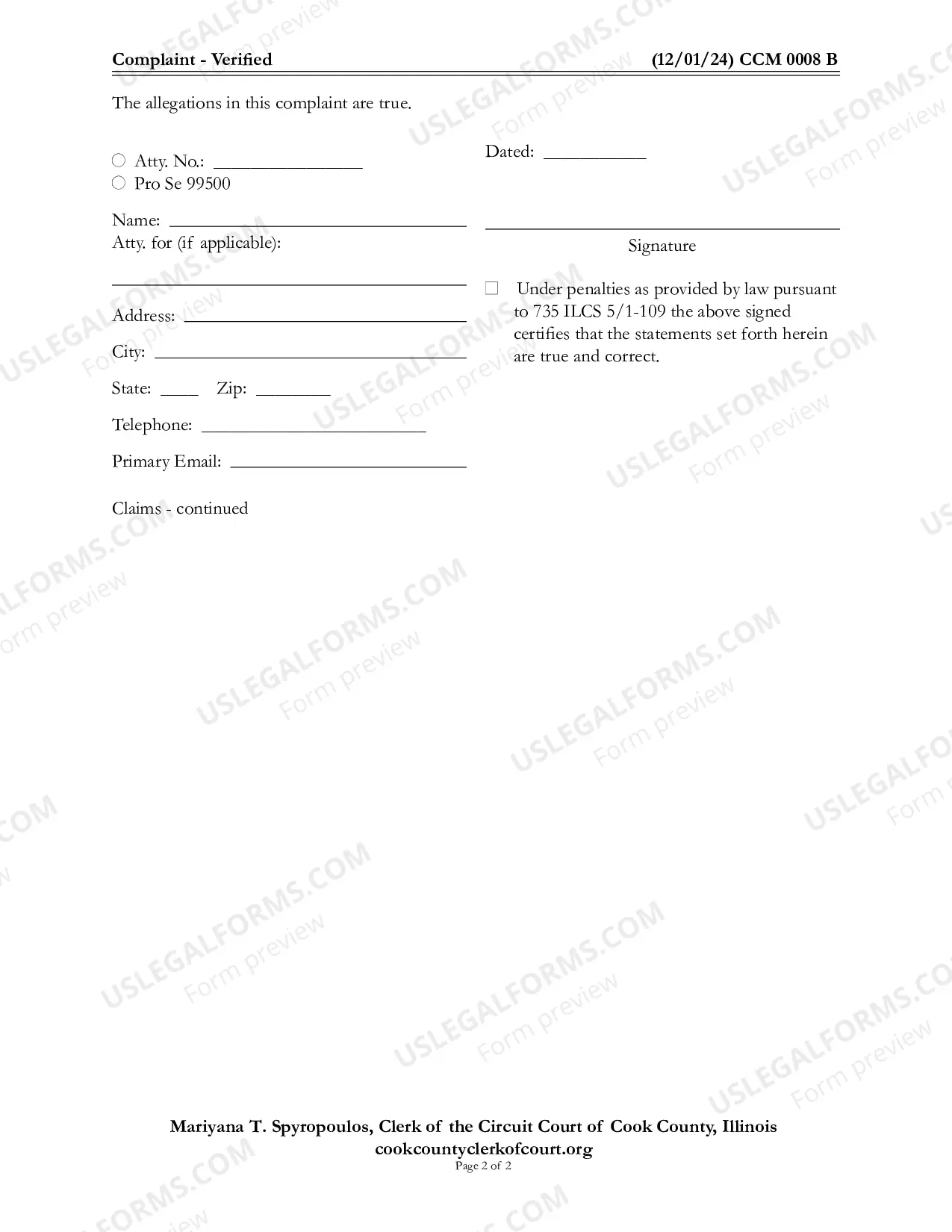 Preview COMPLaINT