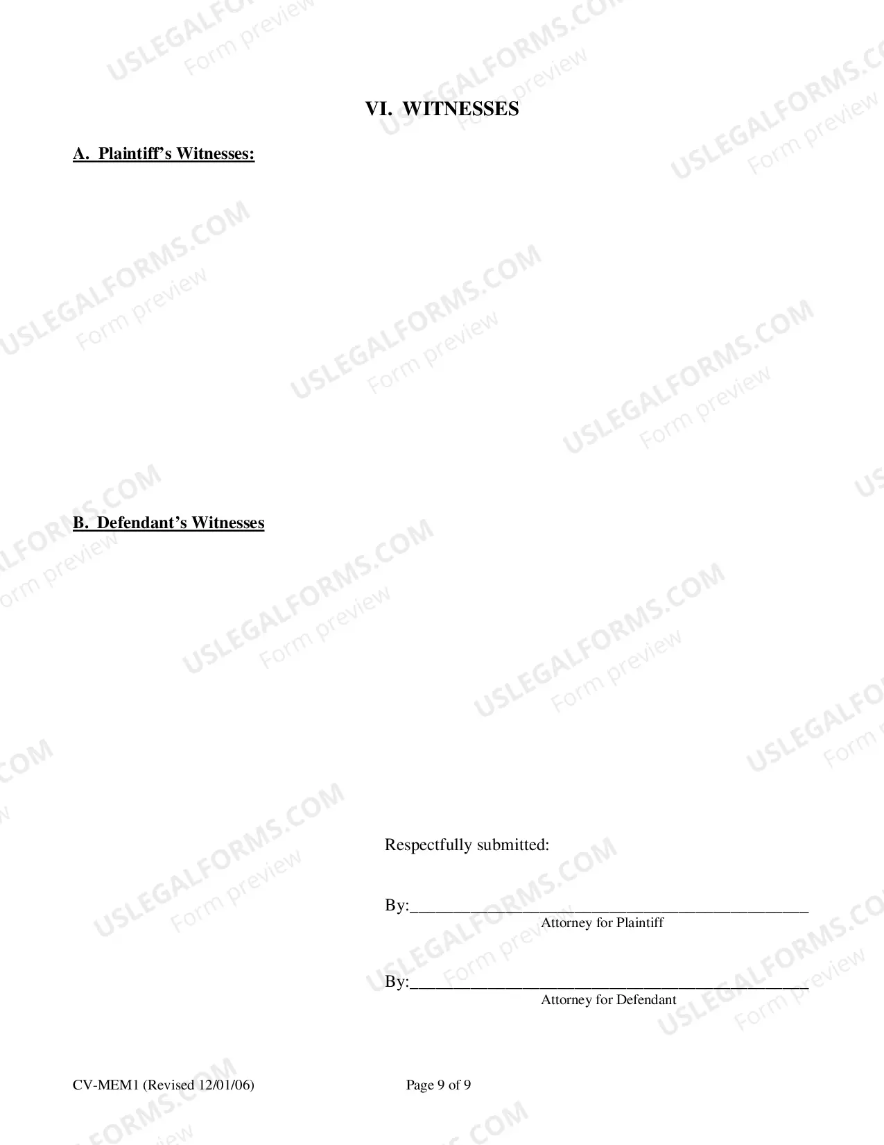 Preview Joint Pre-Trial Memorandum
