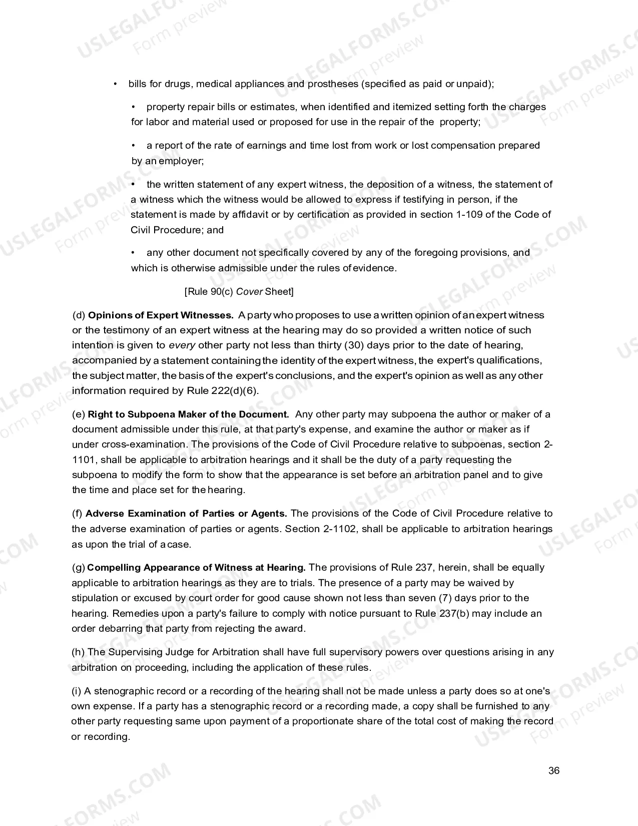 Preview Mandatory arbitration