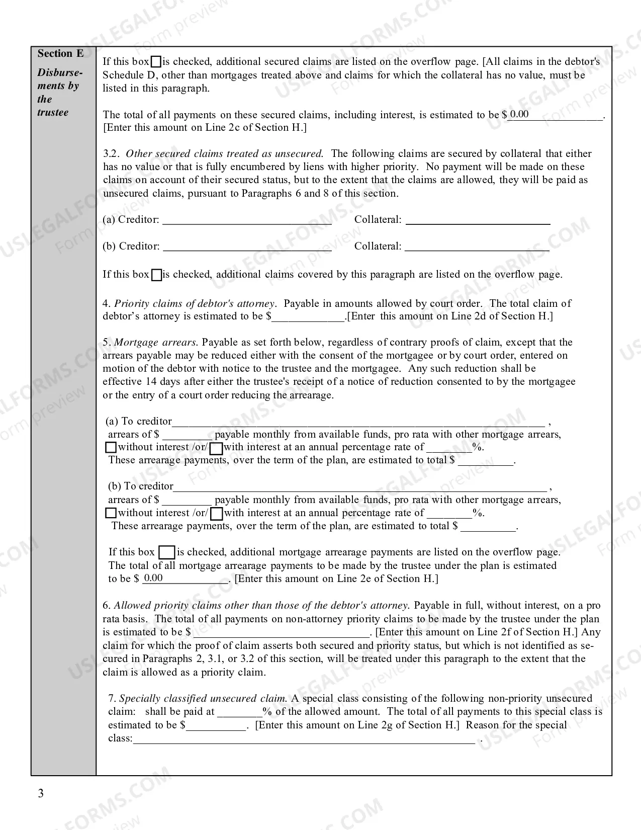 Preview Chapter 13 Model Plan (calculating)