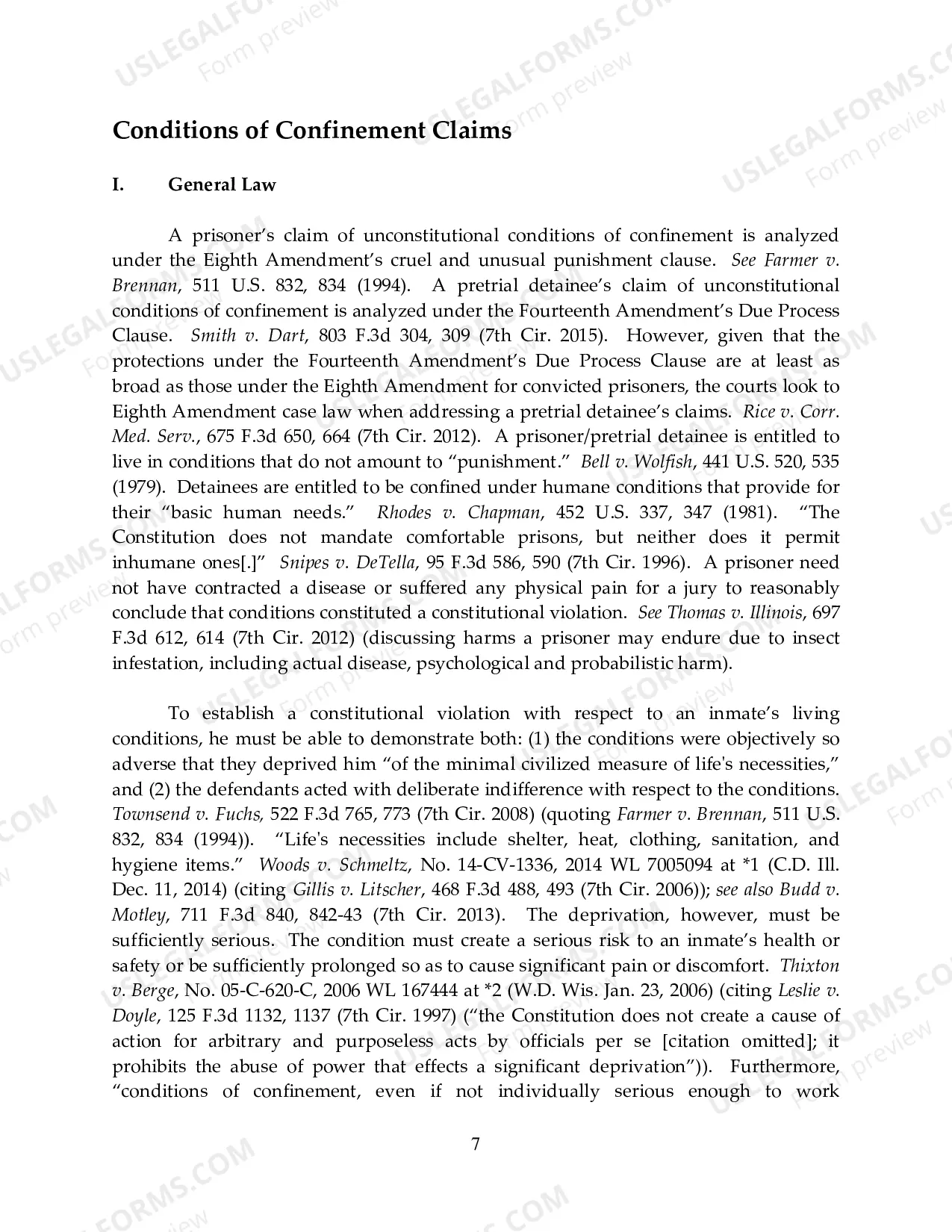 Preview Guide for attorneys Recruited to Represent Plaintiffs in Section 1983 Cases