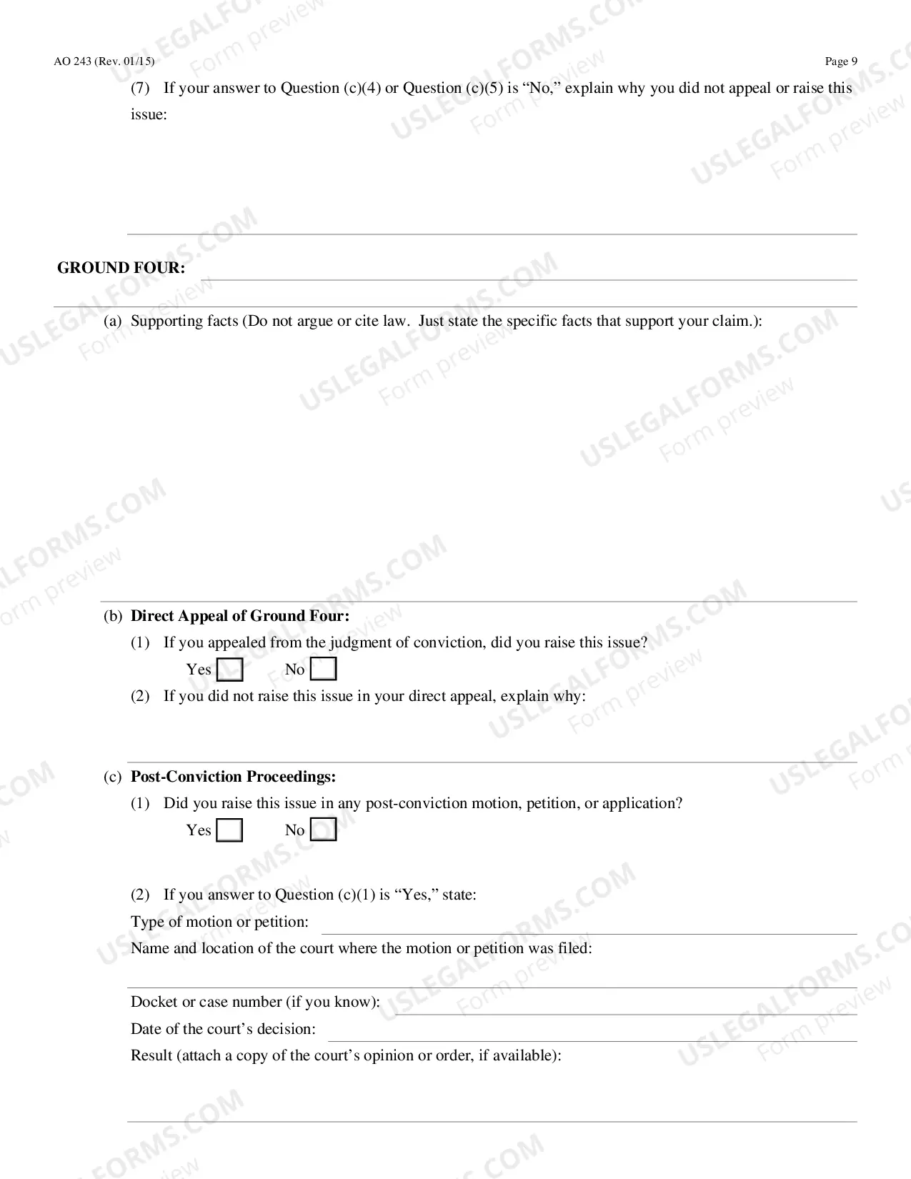Preview Motion Under 28 U.S.C 2255 to Vacate, Set aside, or Correct Sentence by a Person in Federal Custody