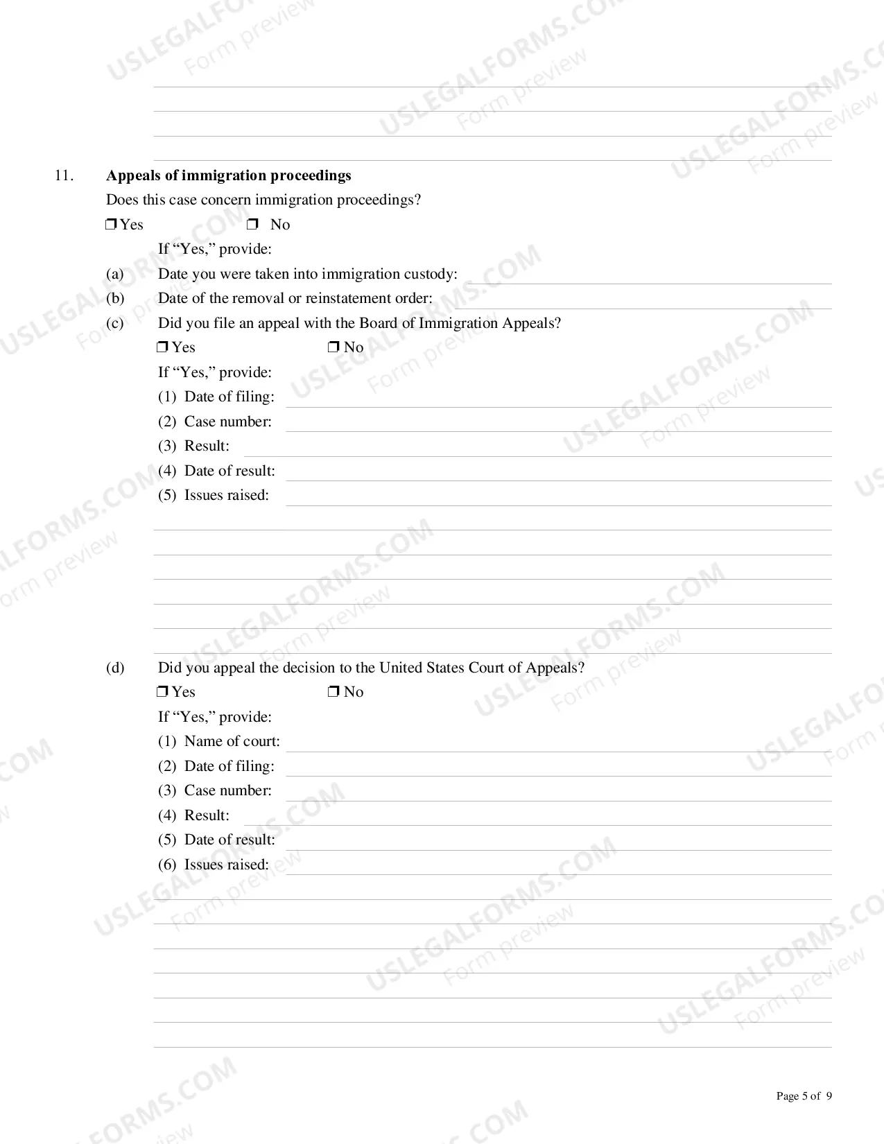 Preview Petition Under 28 U.S.C 2241 for Relief from a Conviction or Sentence by a Person in Federal Custody