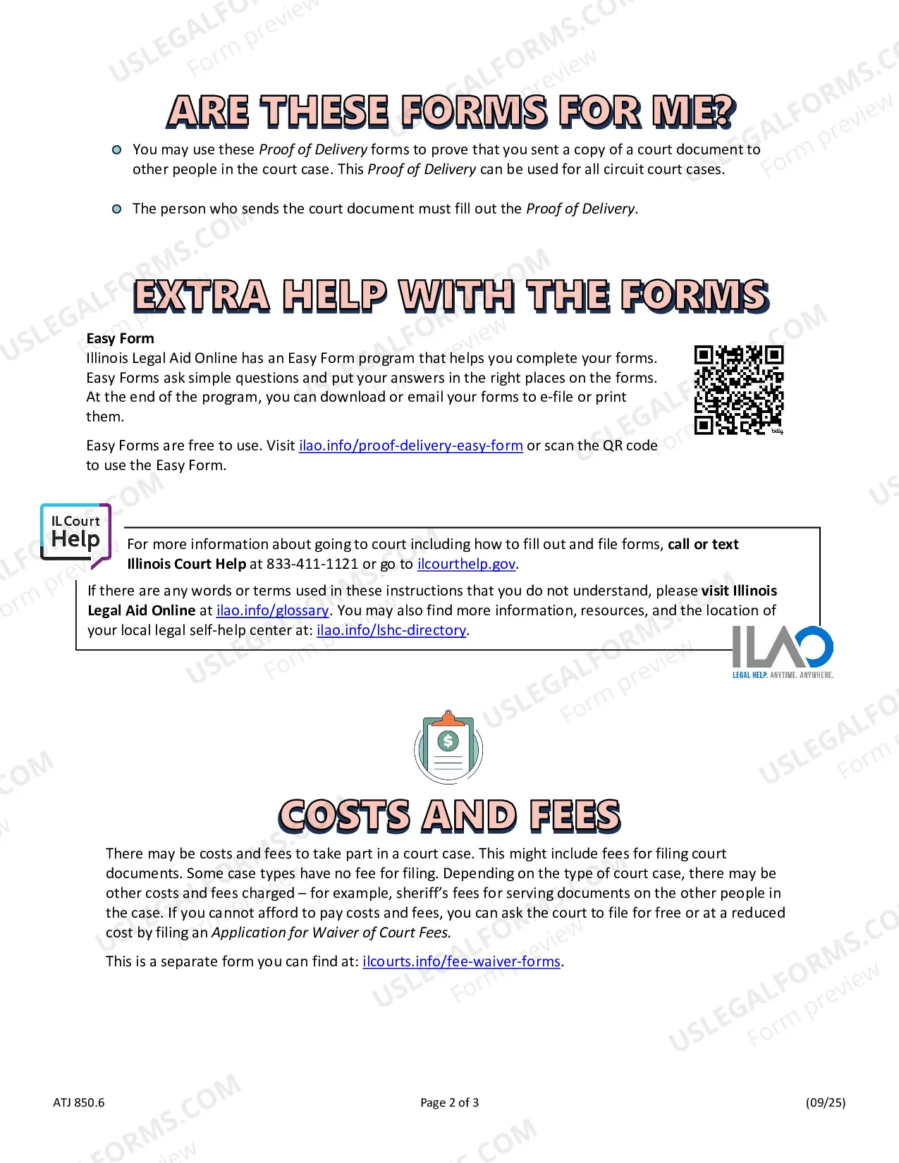 Preview How to Send a Court Document to Other Parties