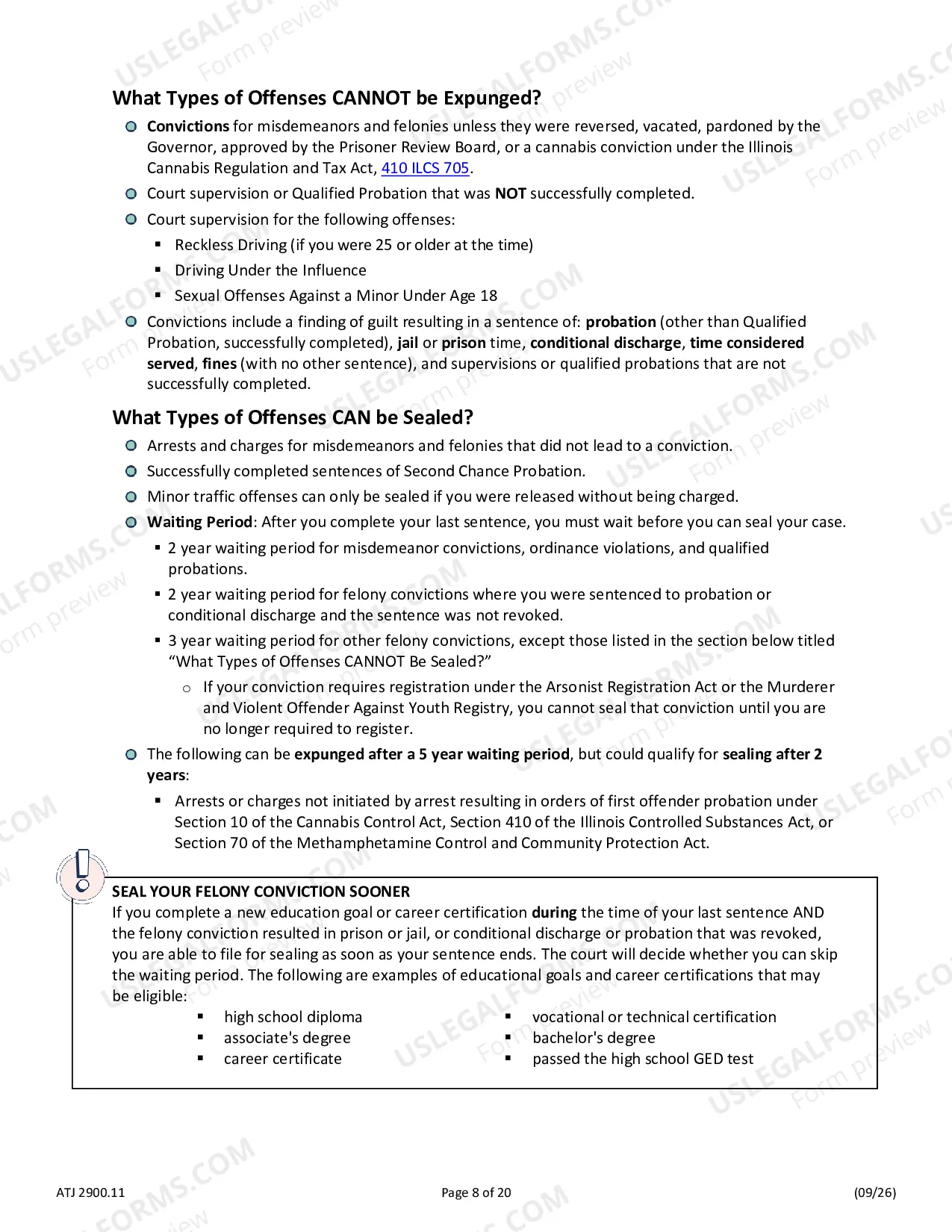 Preview How to Expunge and/or Seal a Criminal Record