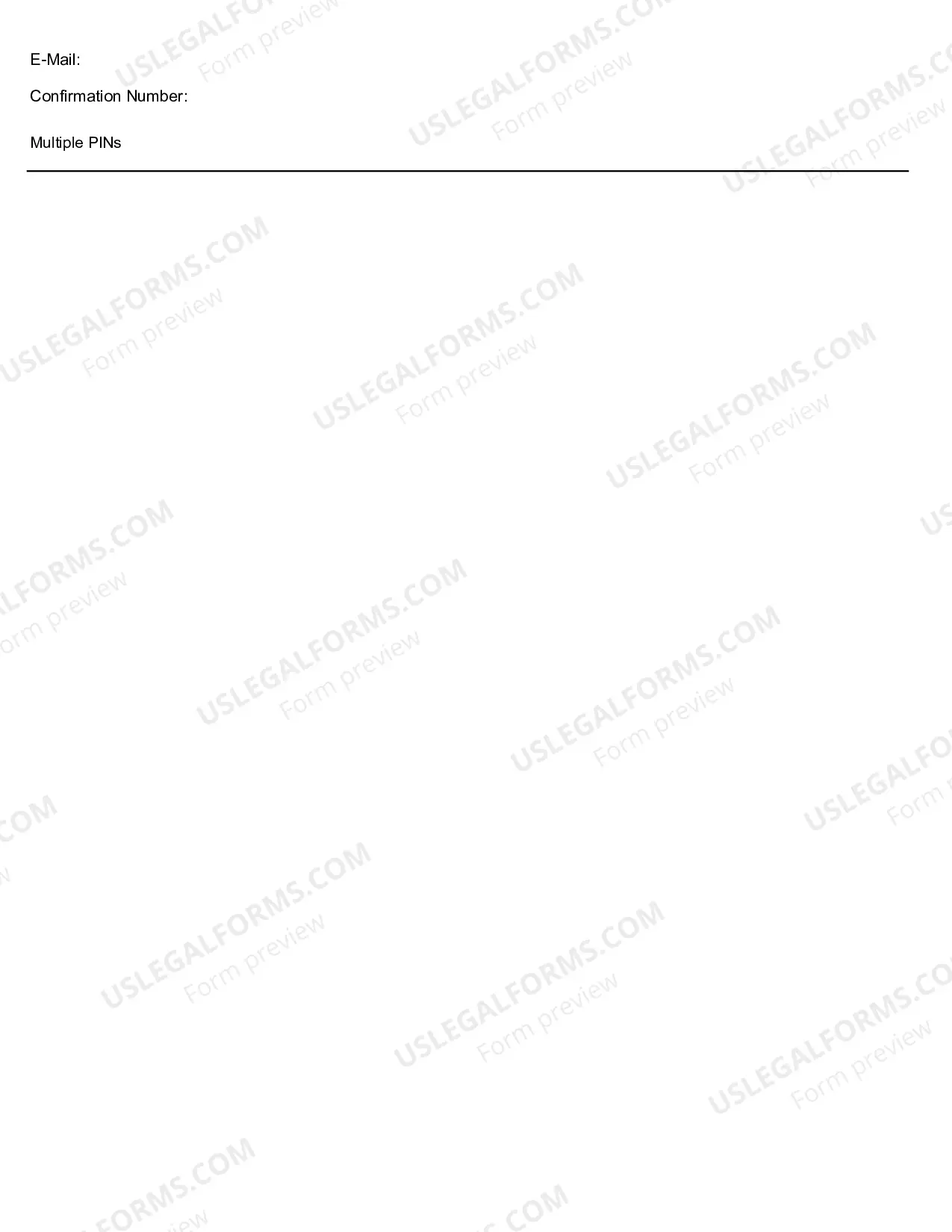 Preview Non-Hotel Form