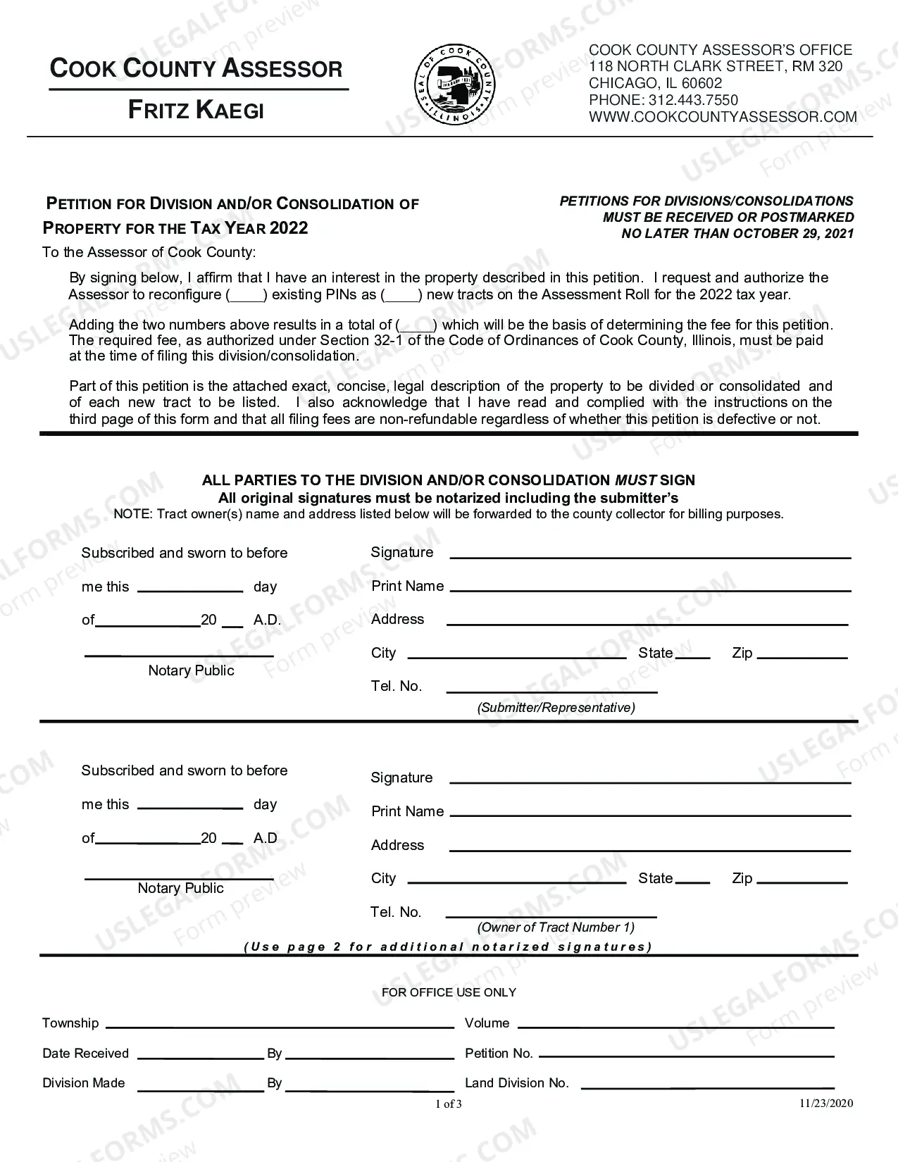 Preview Divisions and Consolidations application