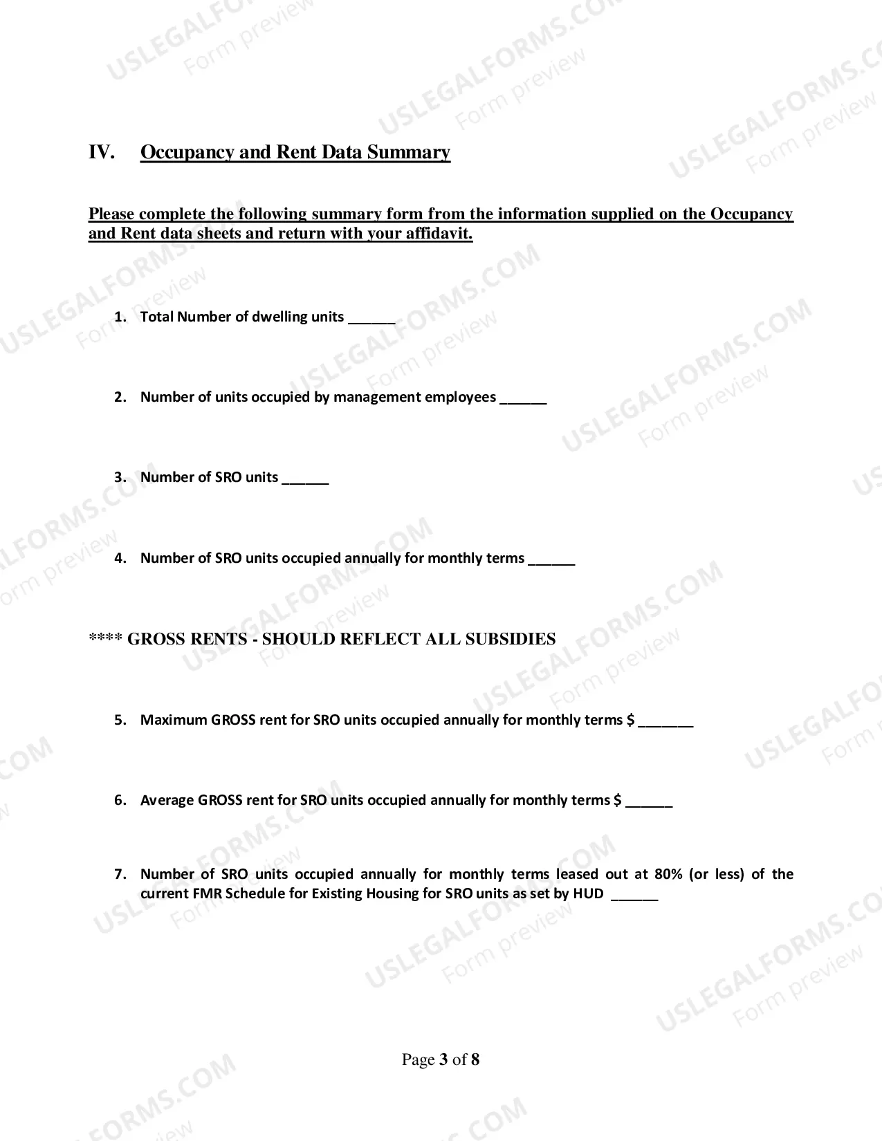 Preview Class 2 SRO application