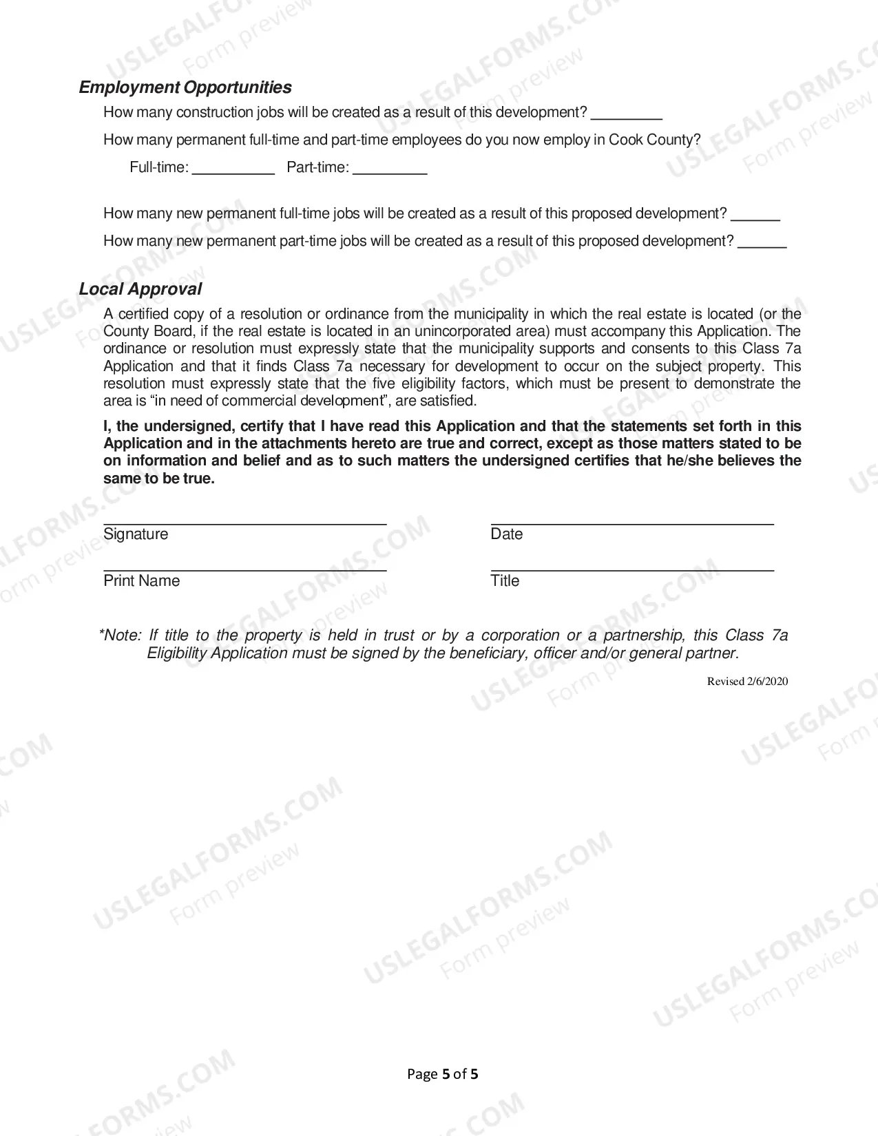 Preview Class 7A application