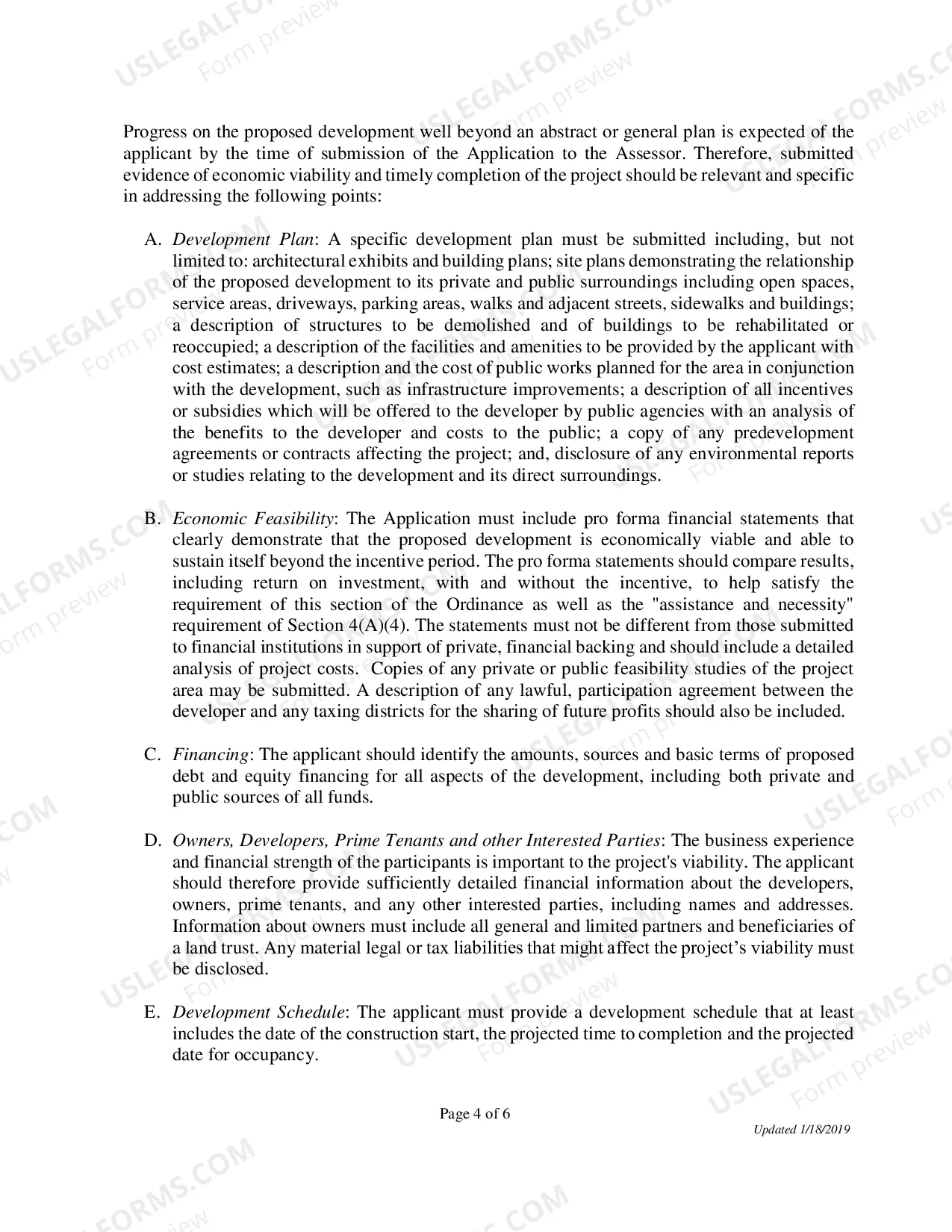 Preview Class 7A application Instructions