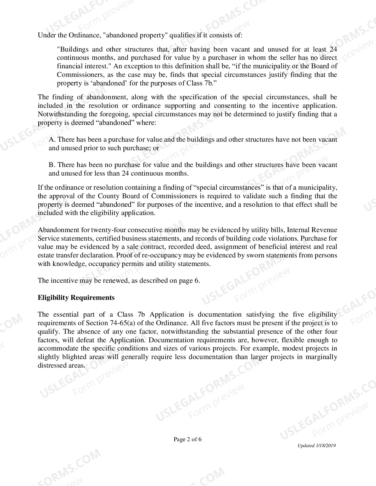 Preview Class 7b application Instructions