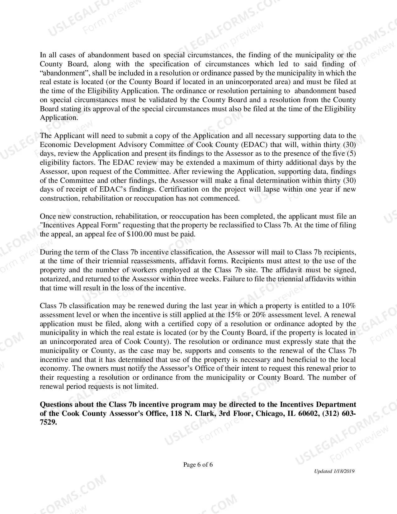 Preview Class 7b application Instructions