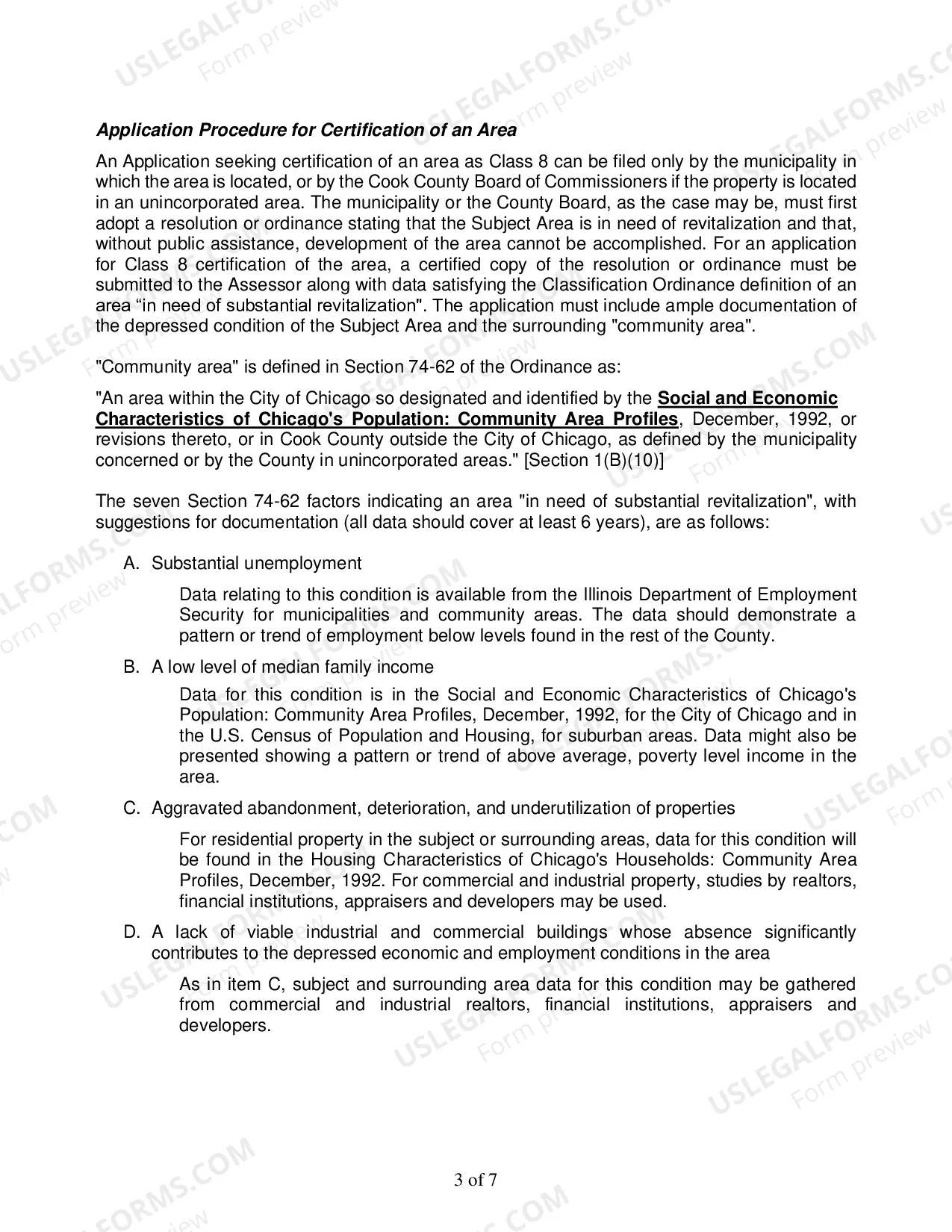 Preview Class 8 application Instructions