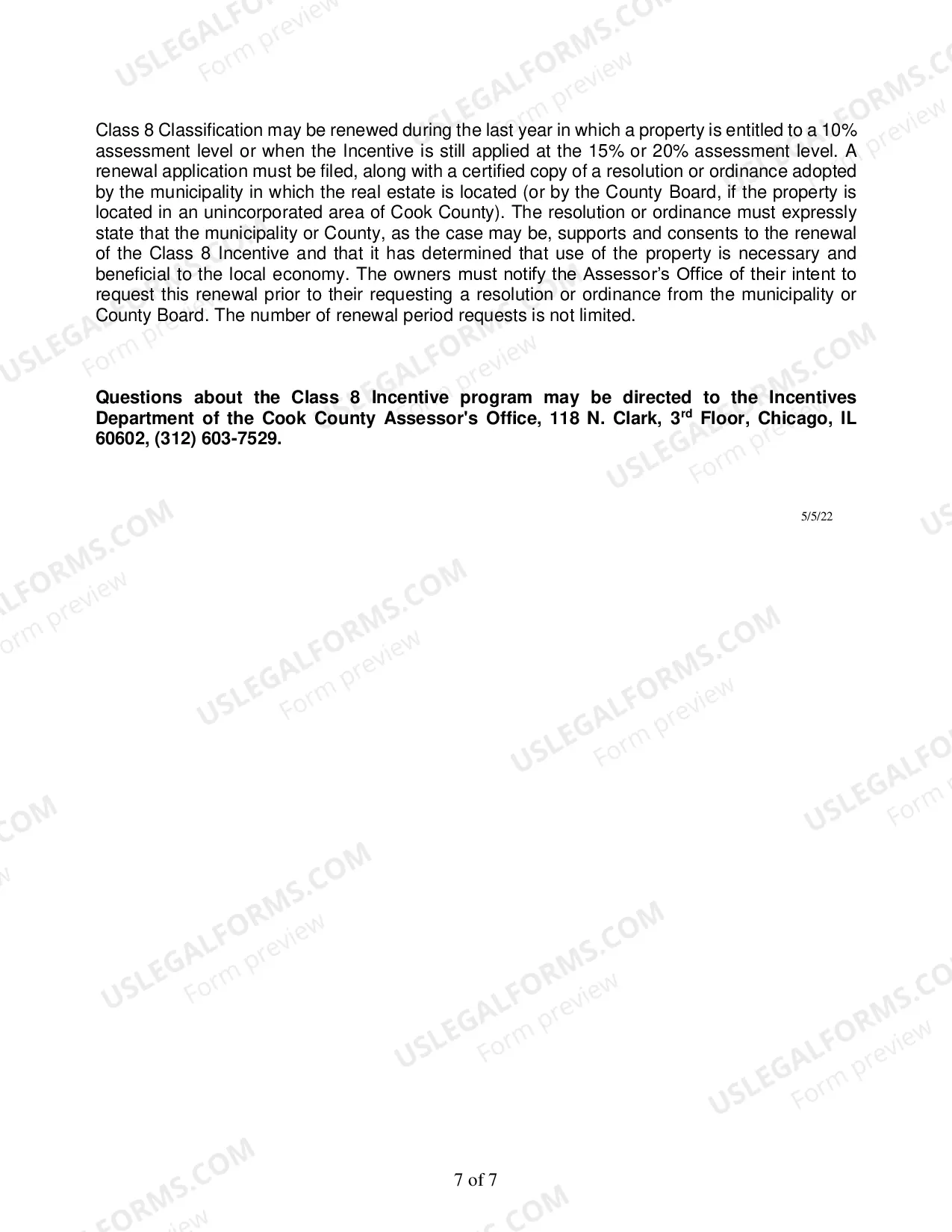 Preview Class 8 application Instructions