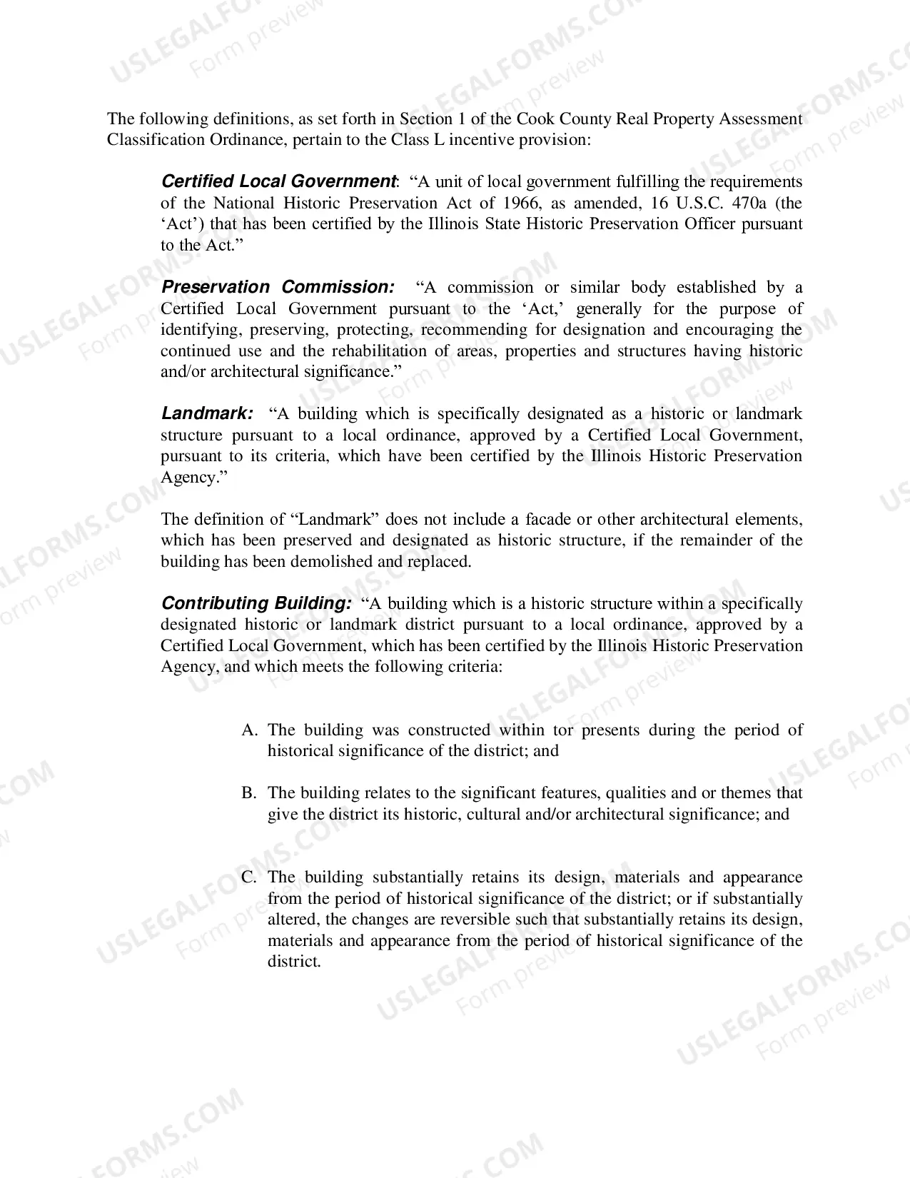 Preview Class L application Instructions
