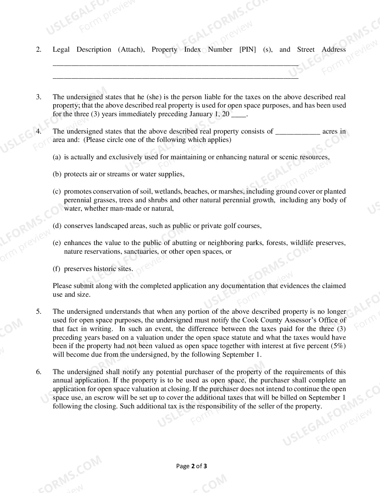 Preview Open Space application