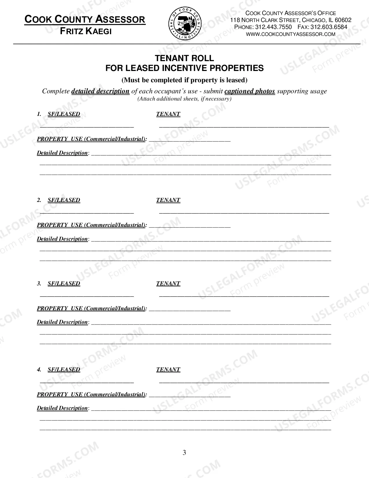 Preview 2017 annual affidavit for Incentive Properties