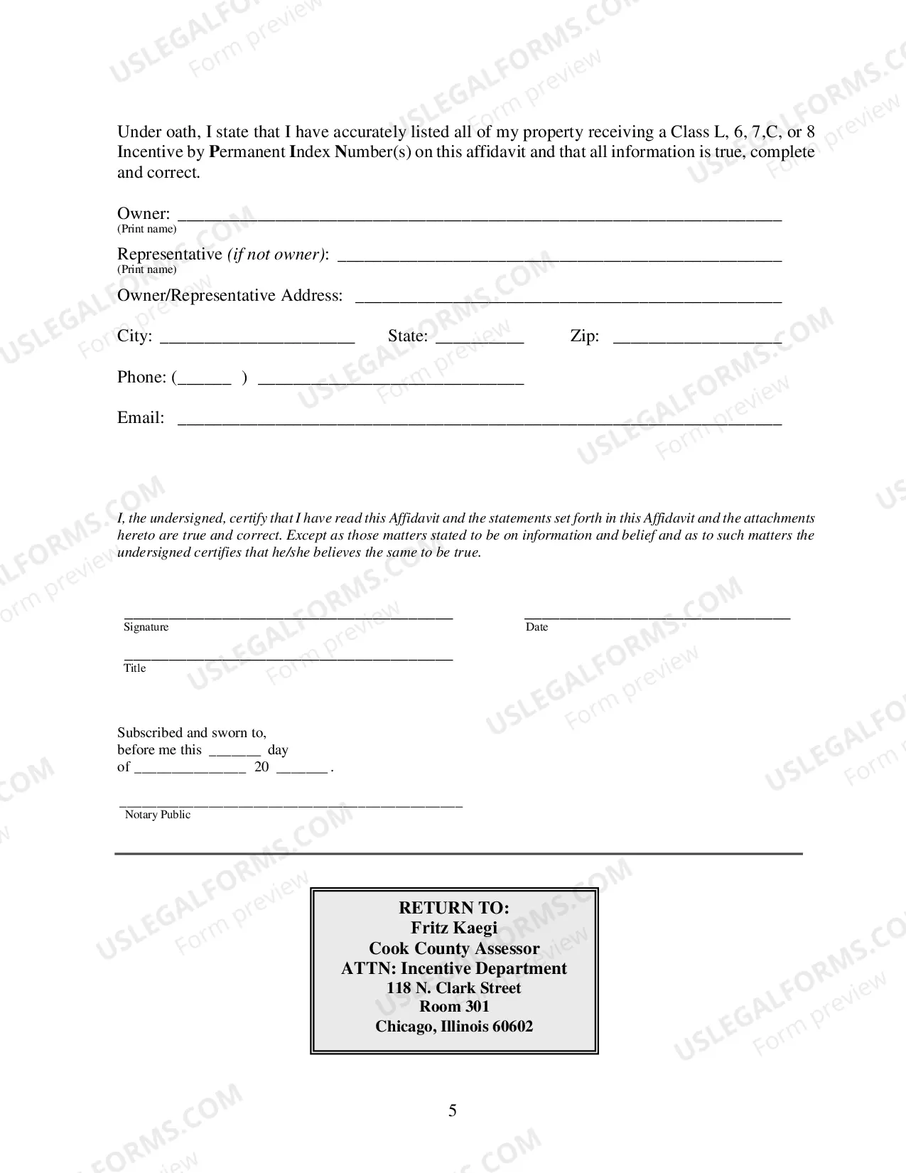 Preview 2017 Triennial Report affidavit